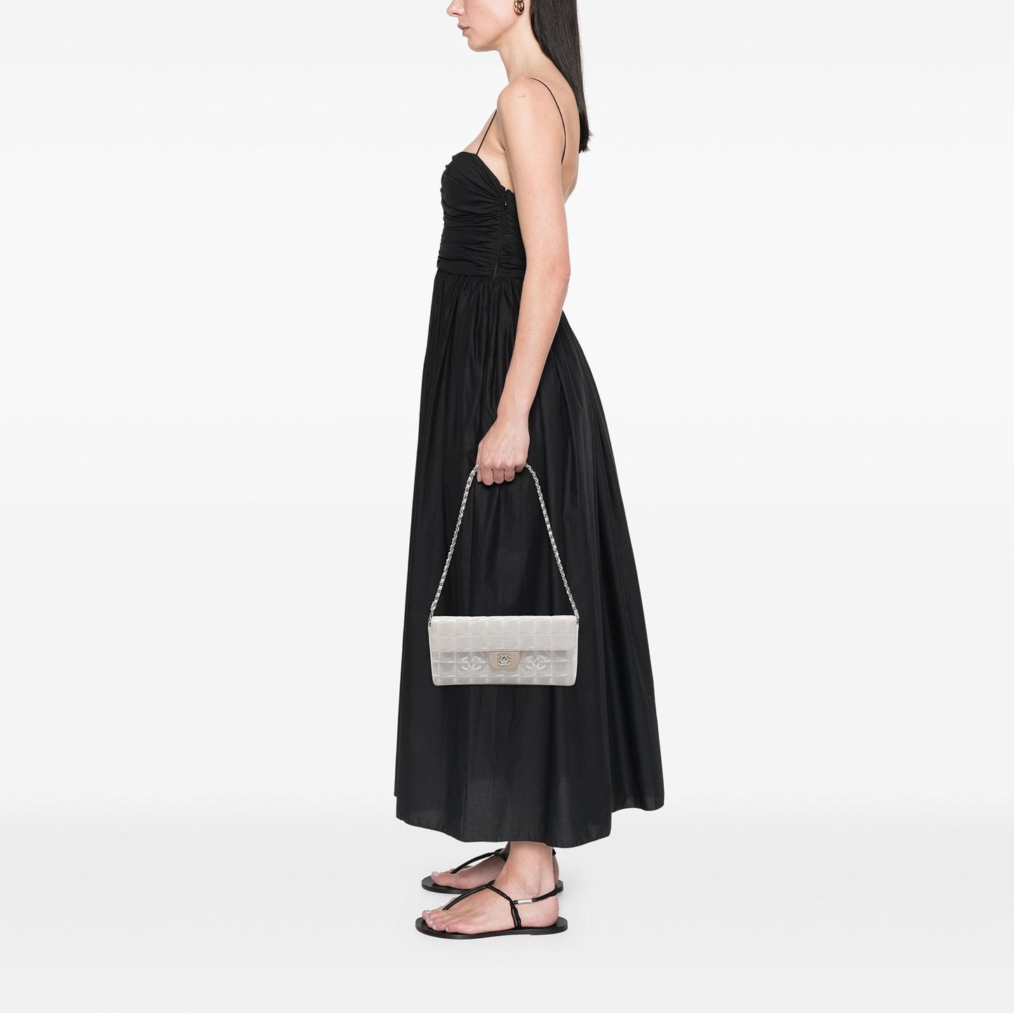 Chanel New Travel Line Nylon East West Flap