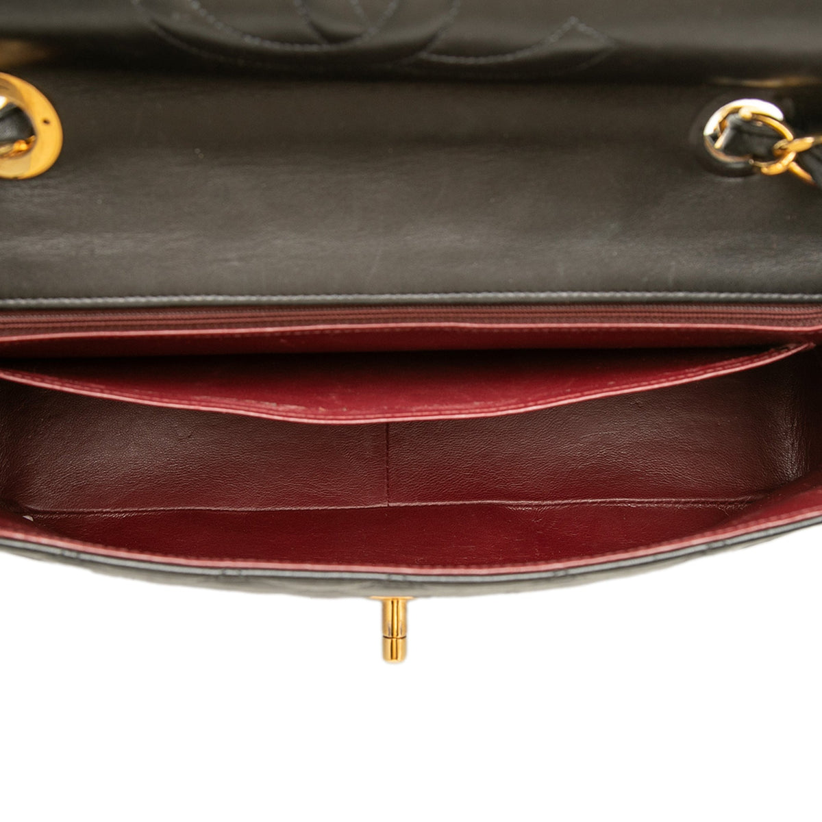 Chanel Maxi XL Classic Lambskin Single Flap — Black