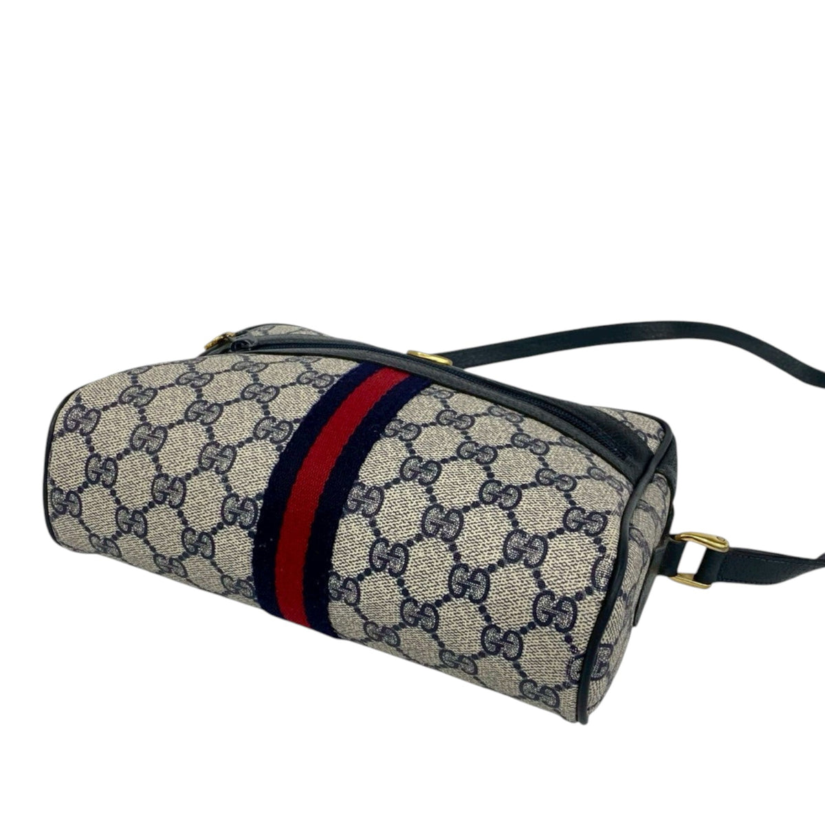 Gucci GG Supreme Interlocking G Web Crossbody