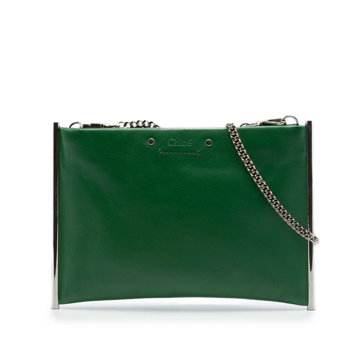 Chloé Mini Leather Roy Clutch