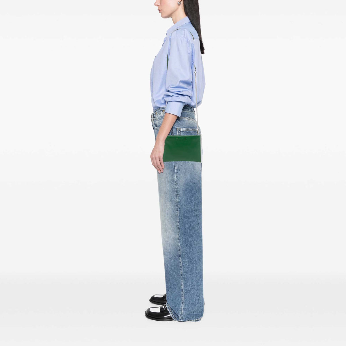 Chloé Mini Leather Roy Clutch