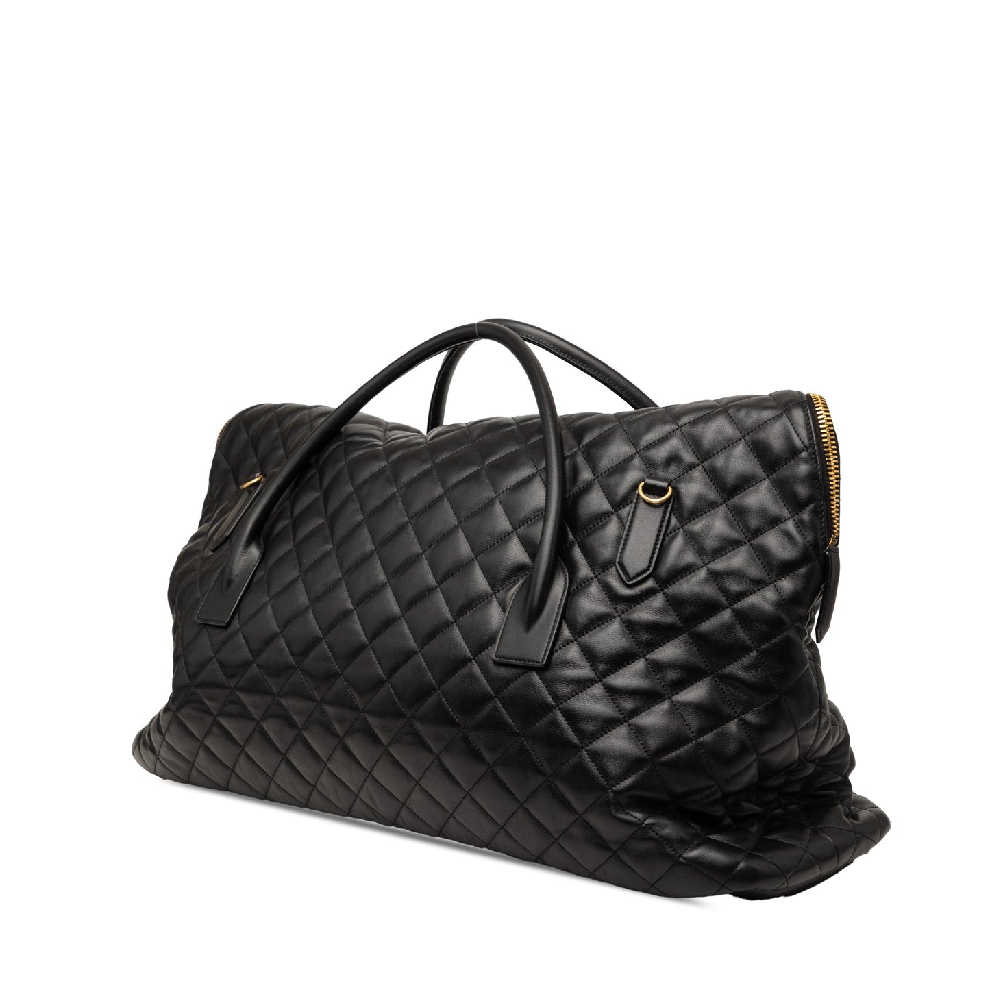Saint Laurent Quilted Calfskin ES Giant Travel Bag