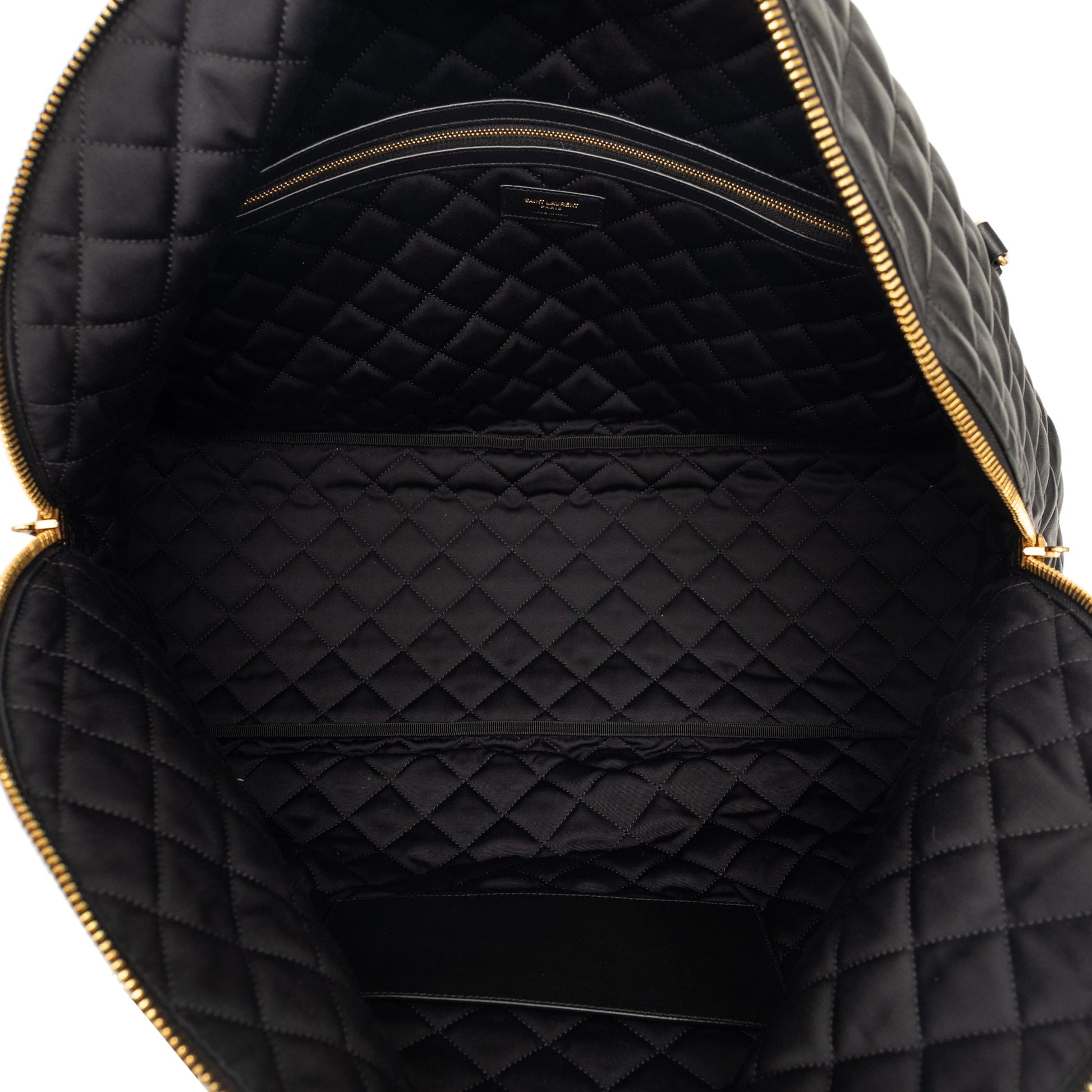 Saint Laurent Quilted Calfskin ES Giant Travel Bag