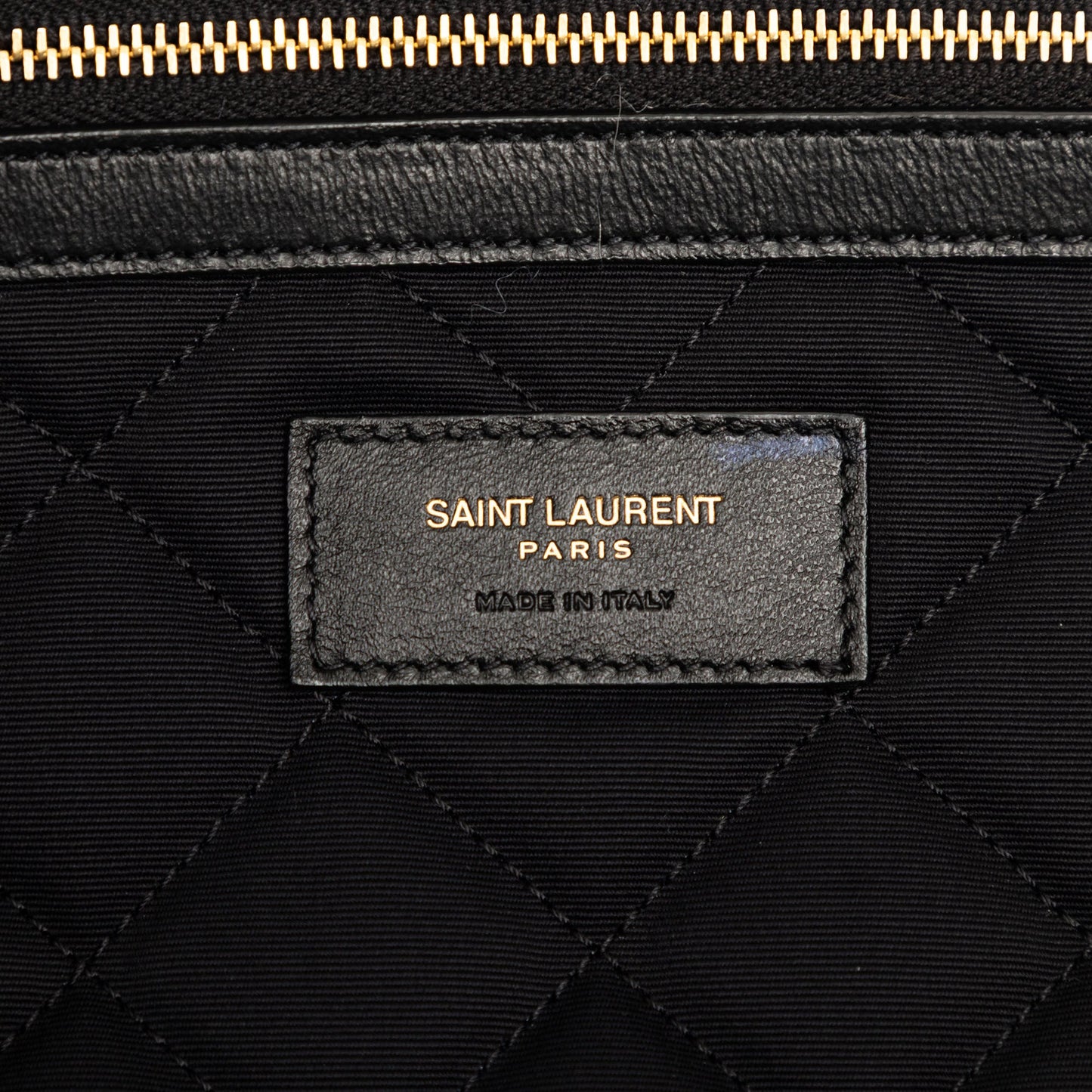 Saint Laurent Quilted Calfskin ES Giant Travel Bag