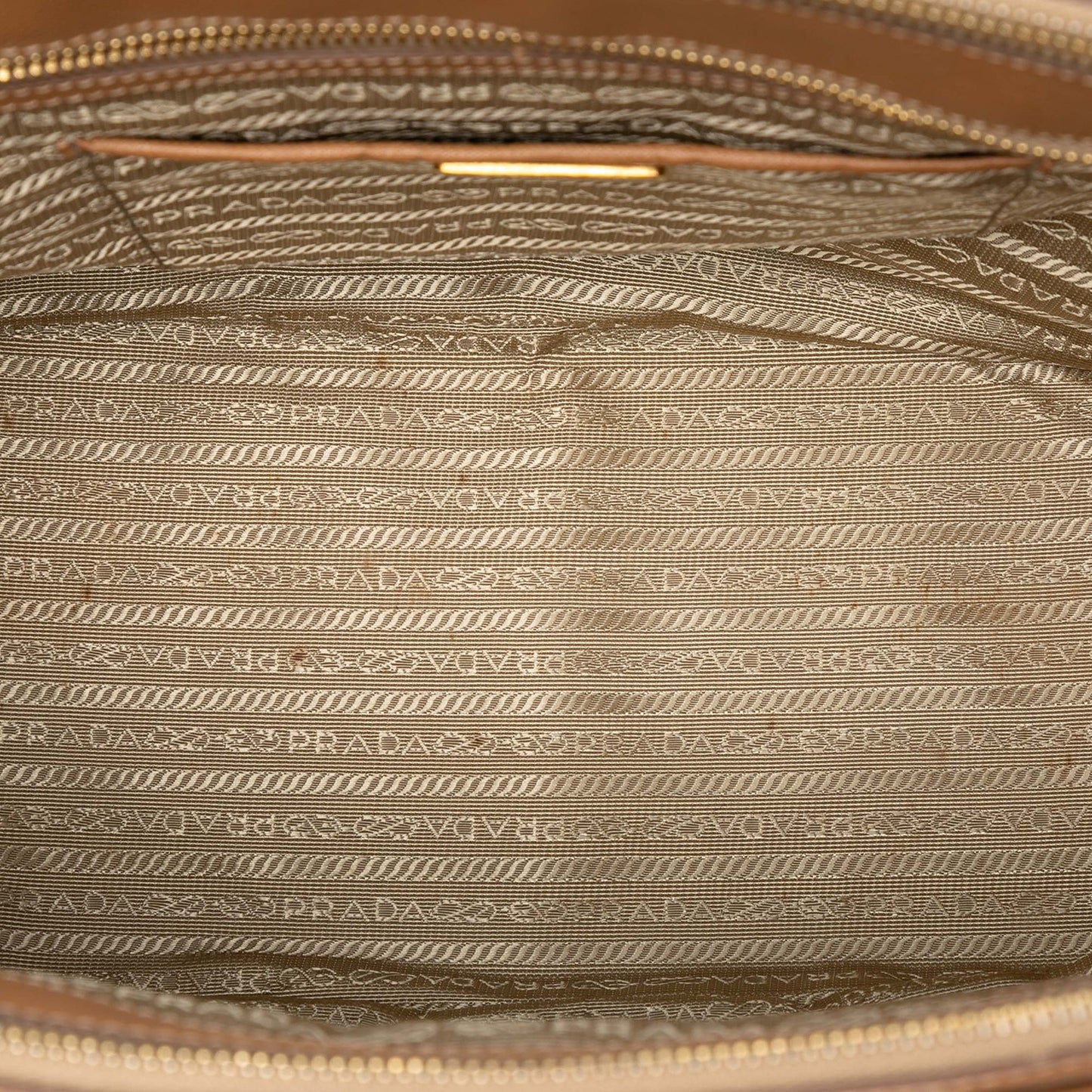Large Saffiano Lux Galleria Double Zip Tote
