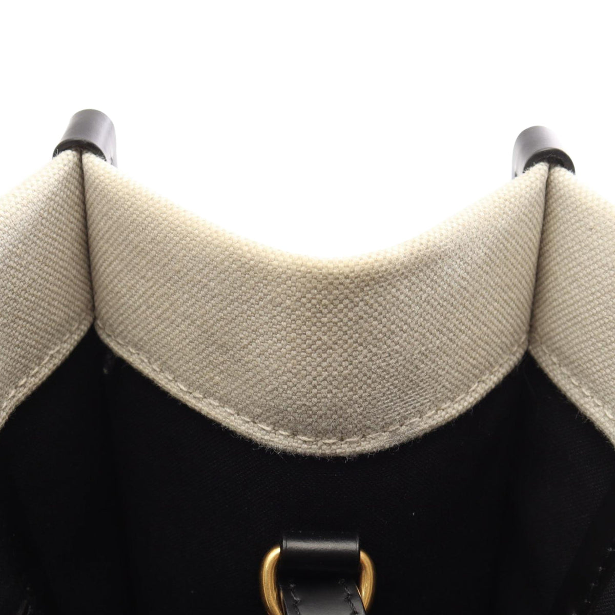 Balenciaga Small Canvas Hardware Tote — White