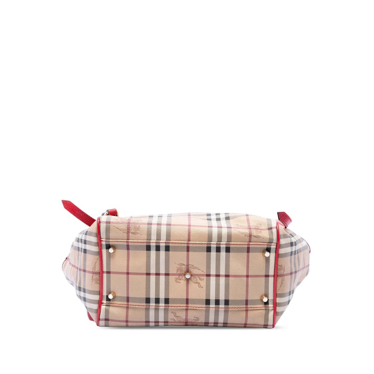 Burberry Small Haymarket Check Coated Canvas Canterbury Tote