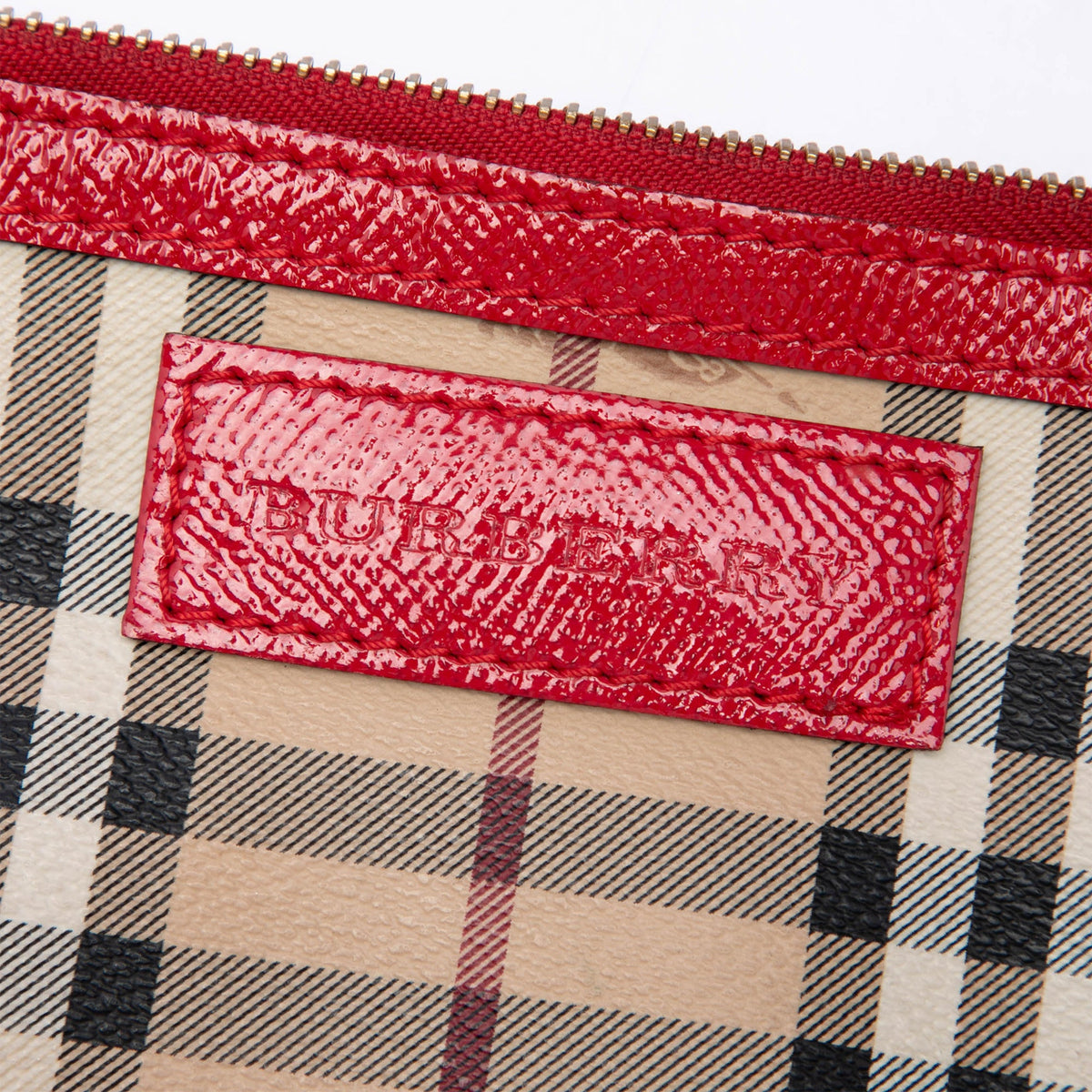 Burberry Small Haymarket Check Coated Canvas Canterbury Tote