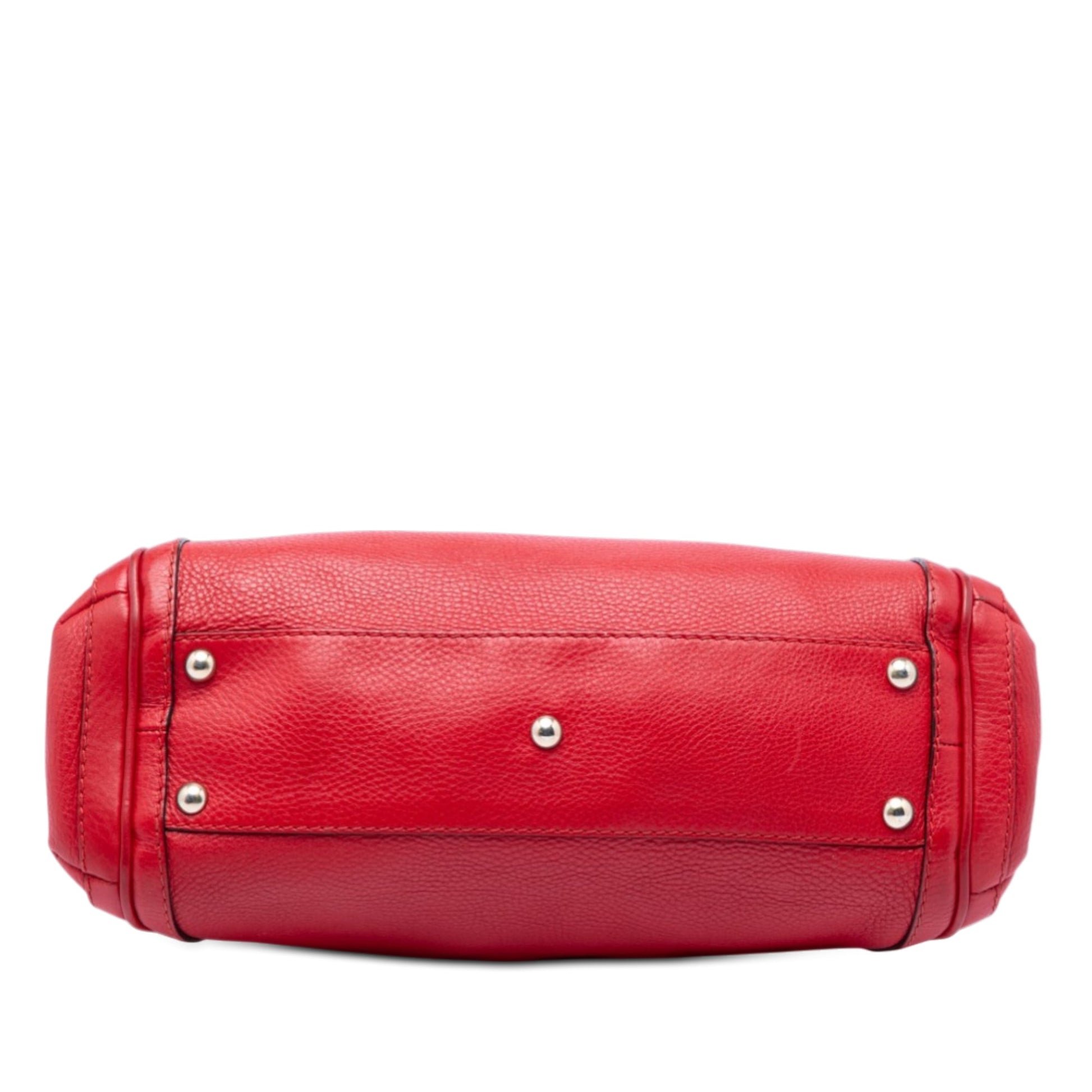 Pebbled Calfskin Bella Satchel