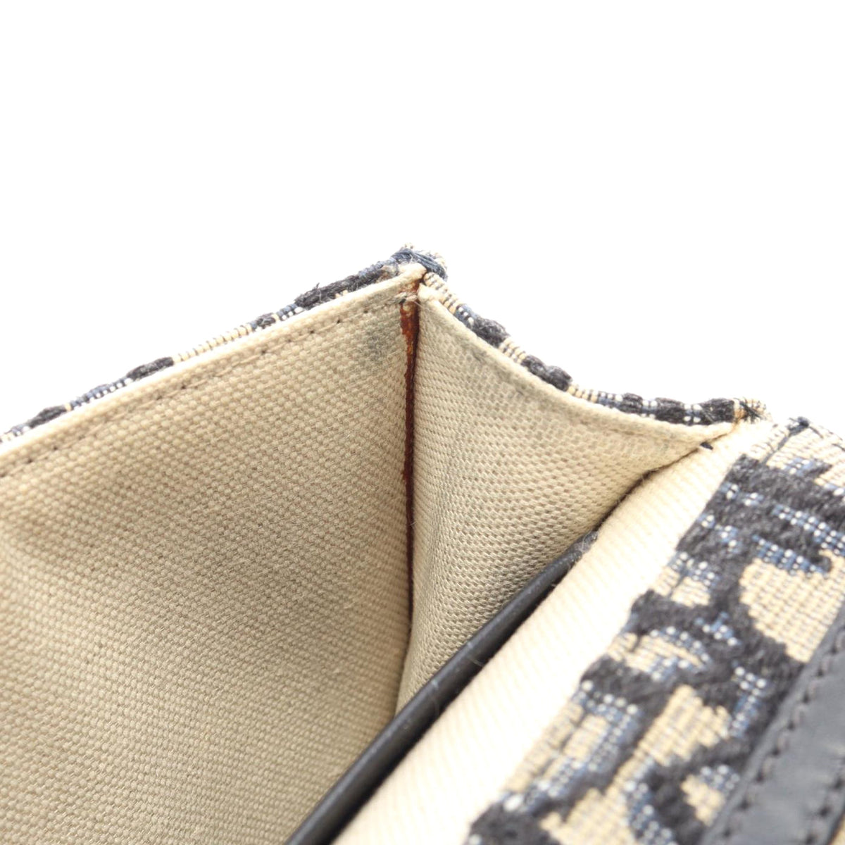 Dior Oblique Canvas Vertical Saddle Pouch