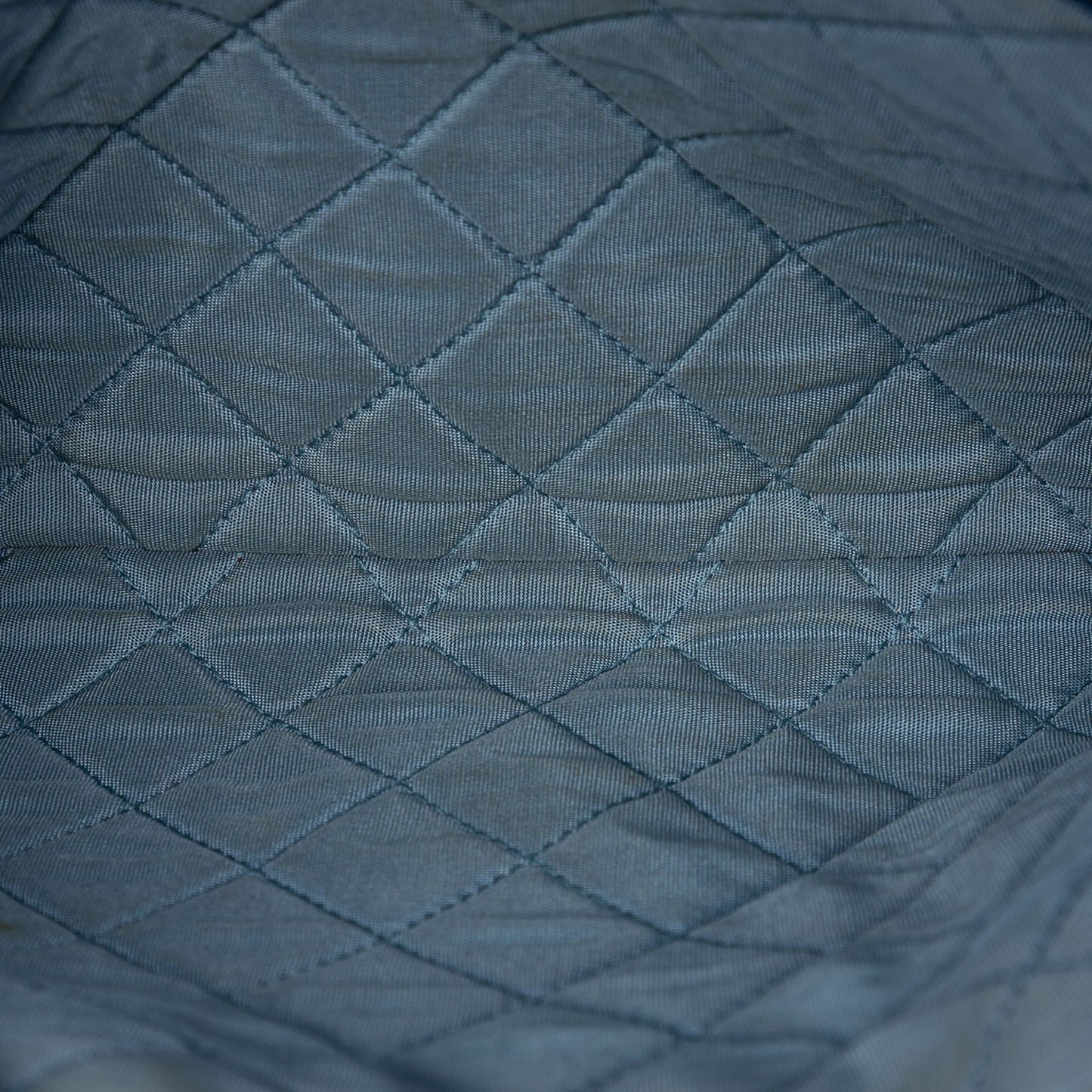 Chanel Paris Cuba Quilted Caviar Thread Around Envelope Clutch