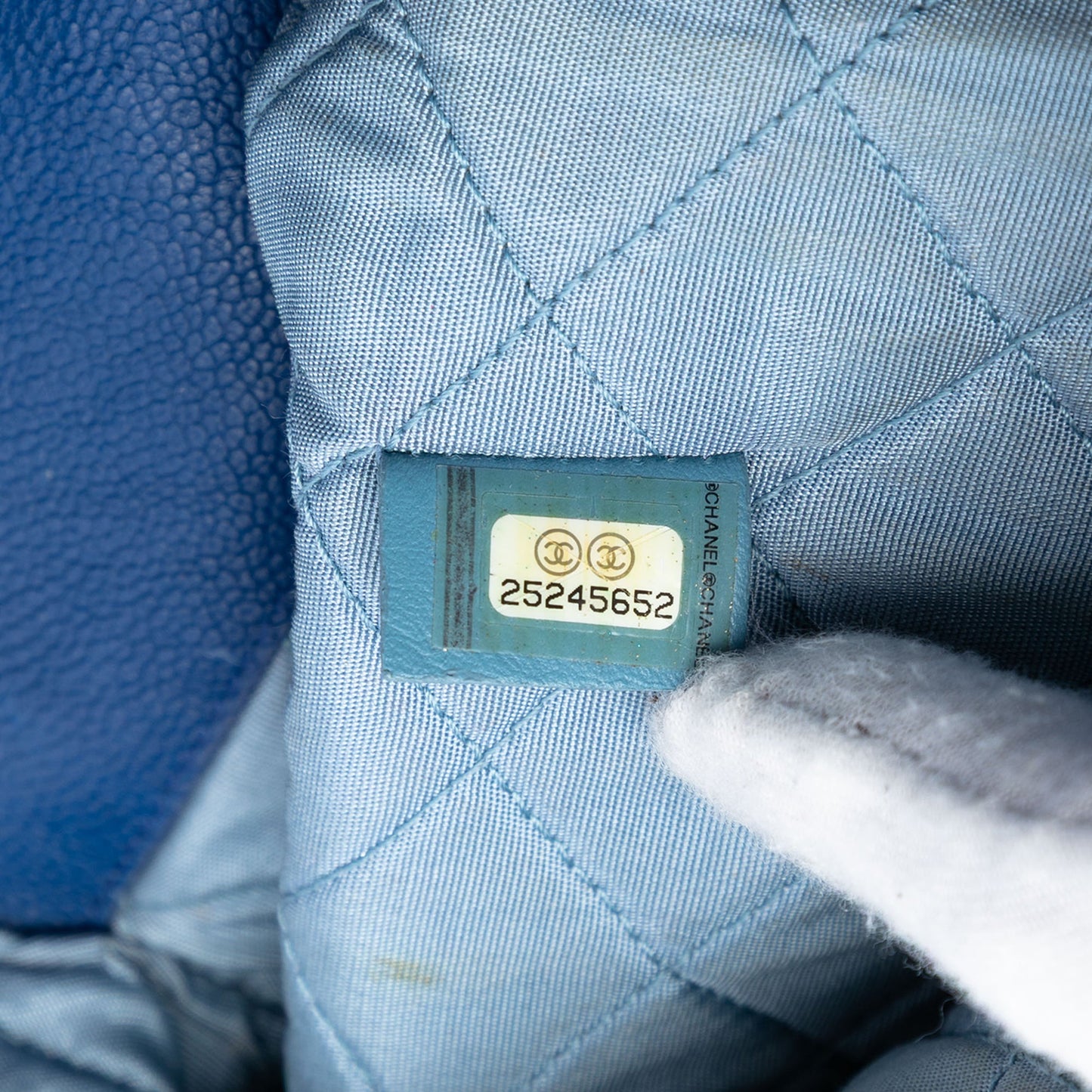 Chanel Paris Cuba Quilted Caviar Thread Around Envelope Clutch