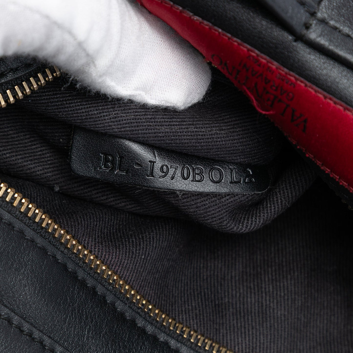 Medium Leather Rockstud Trapeze Satchel