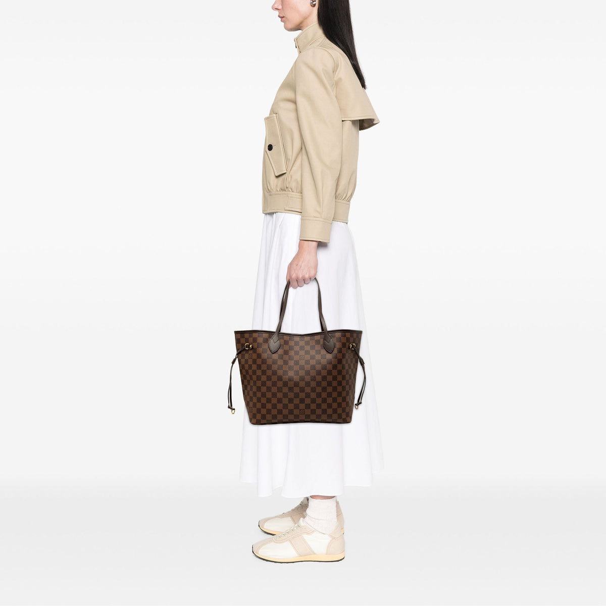 Louis Vuitton Damier Ebene Neverfull MM
