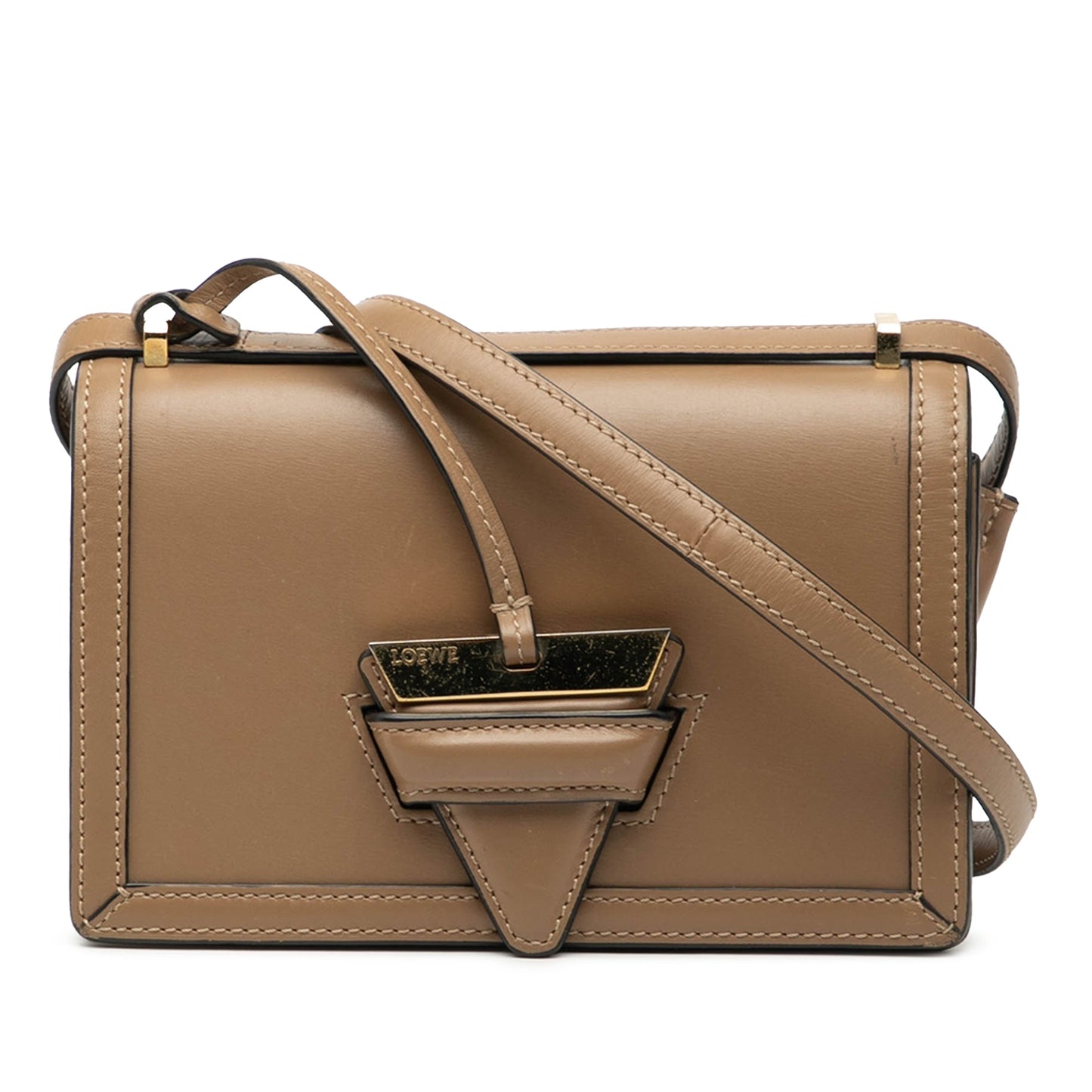 LOEWE Small Leather Barcelona Crossbody