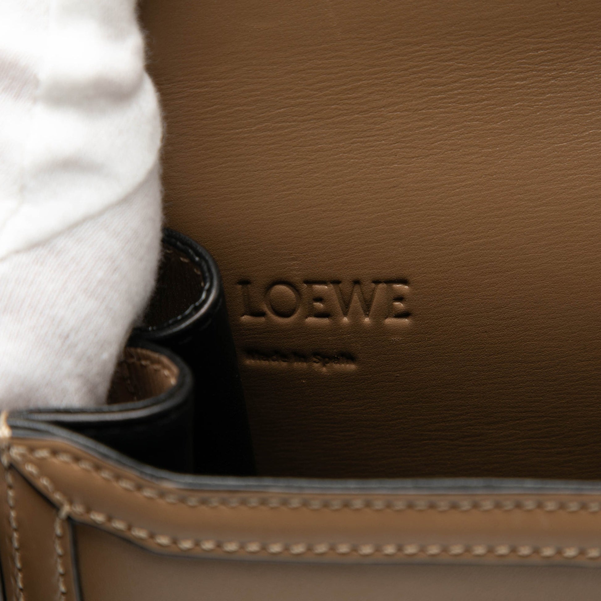 LOEWE Small Leather Barcelona Crossbody