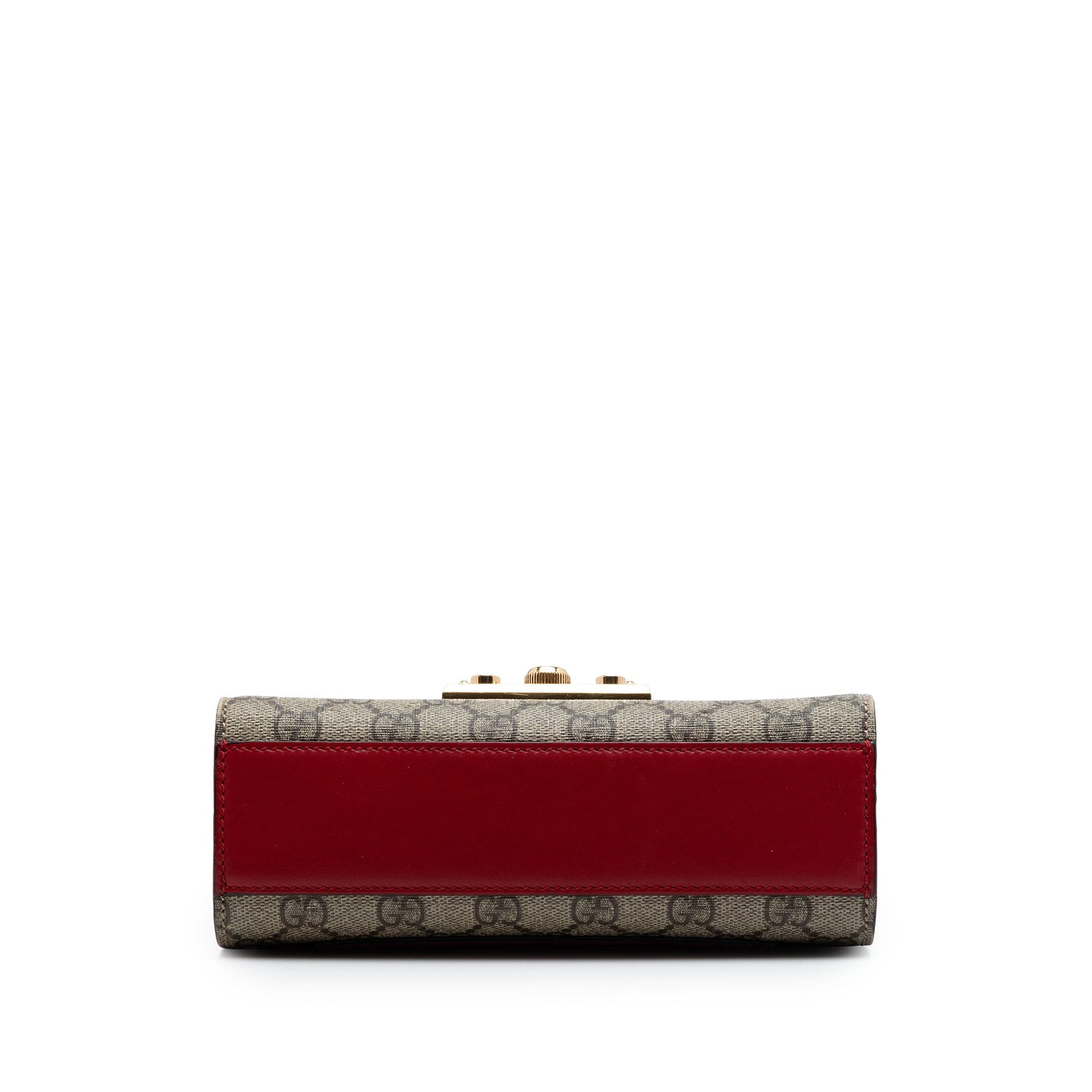 Gucci Small GG Supreme Padlock Crossbody