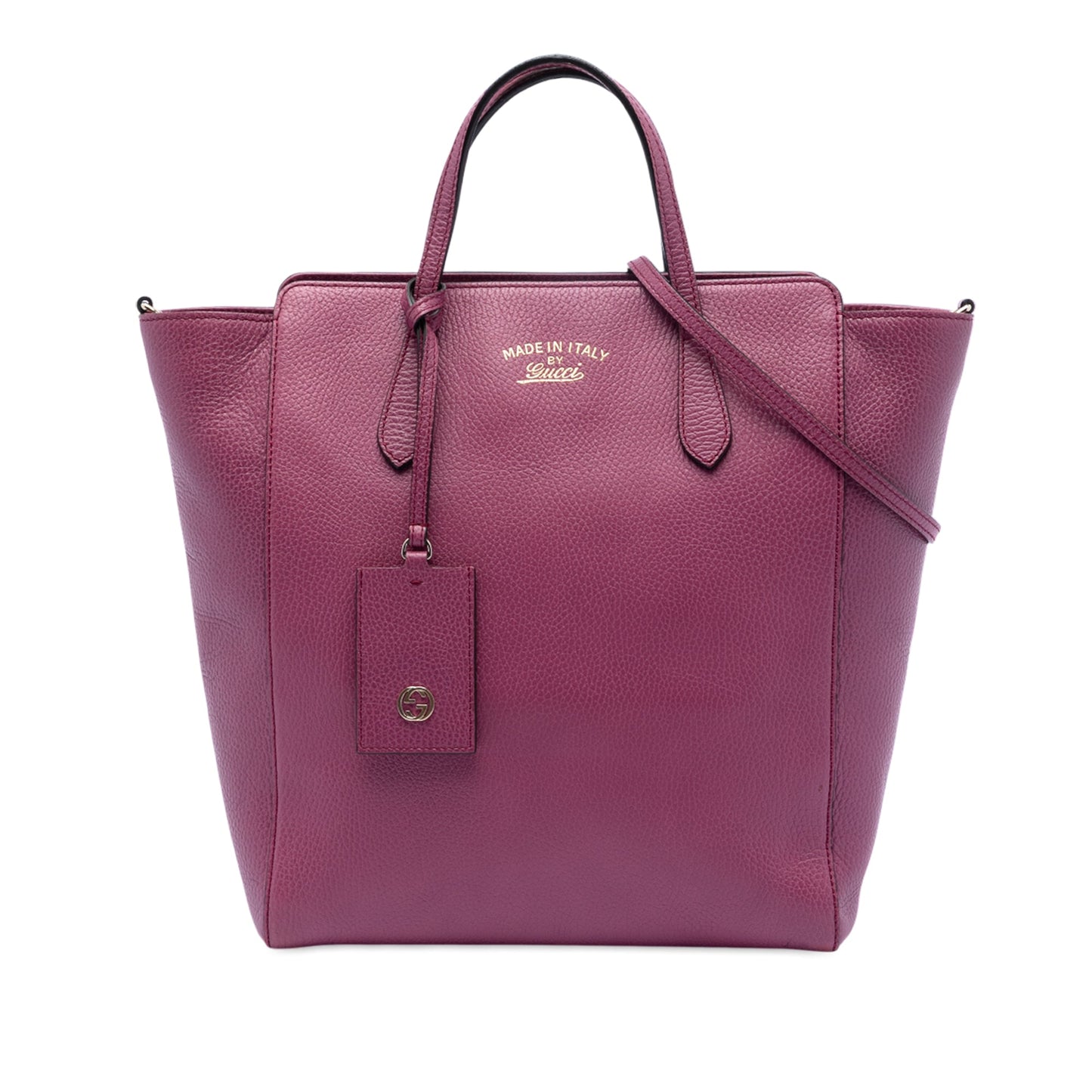 Leather Swing Convertible Tote