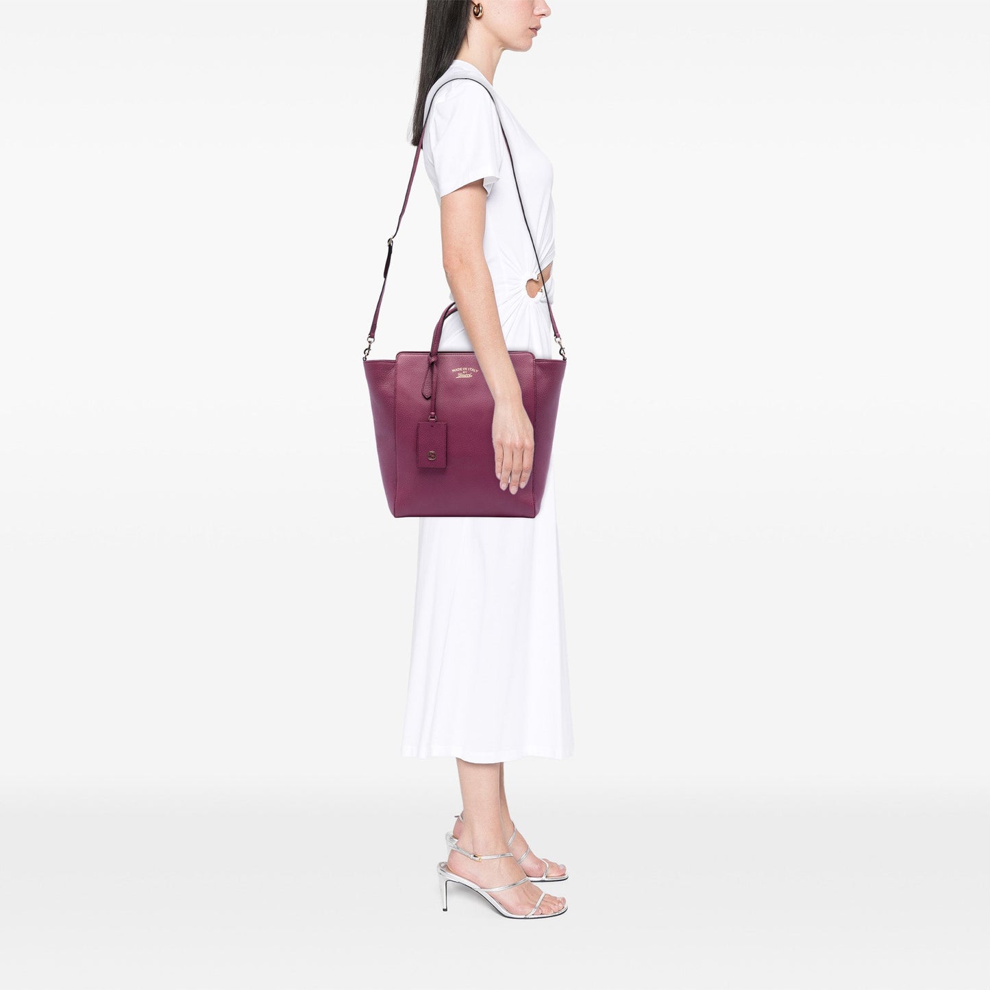 Leather Swing Convertible Tote