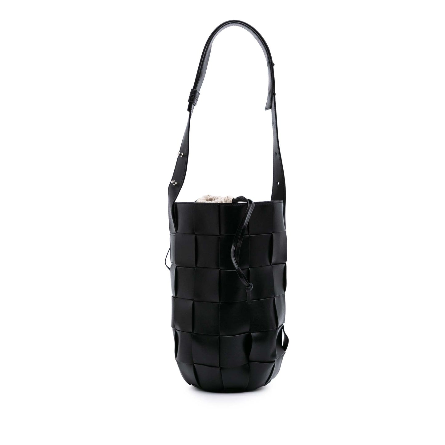 Bottega Veneta Nappa Intrecciato Casette Lantern Bucket