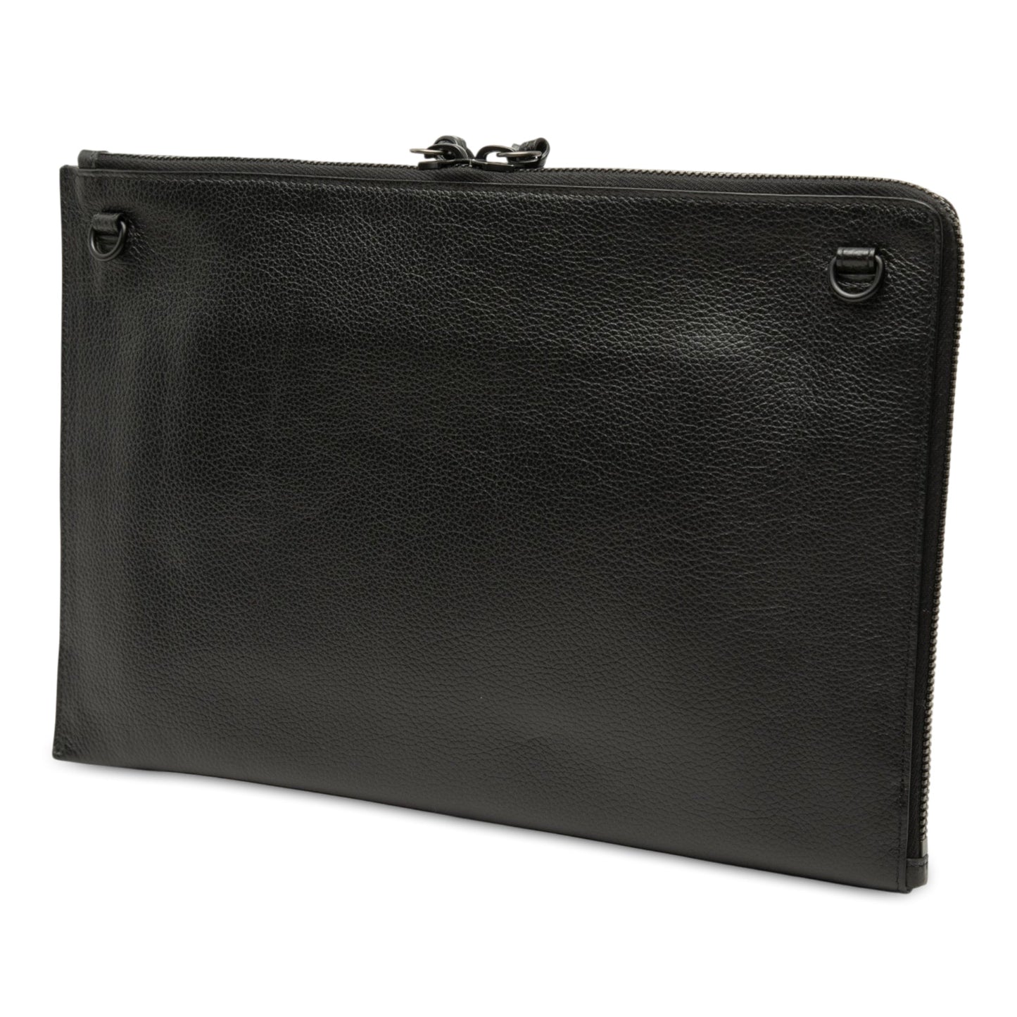 Balenciaga Grained Calfskin Neo Classic Compact Clutch with Strap