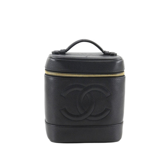 Chanel CC Caviar Vanity Case