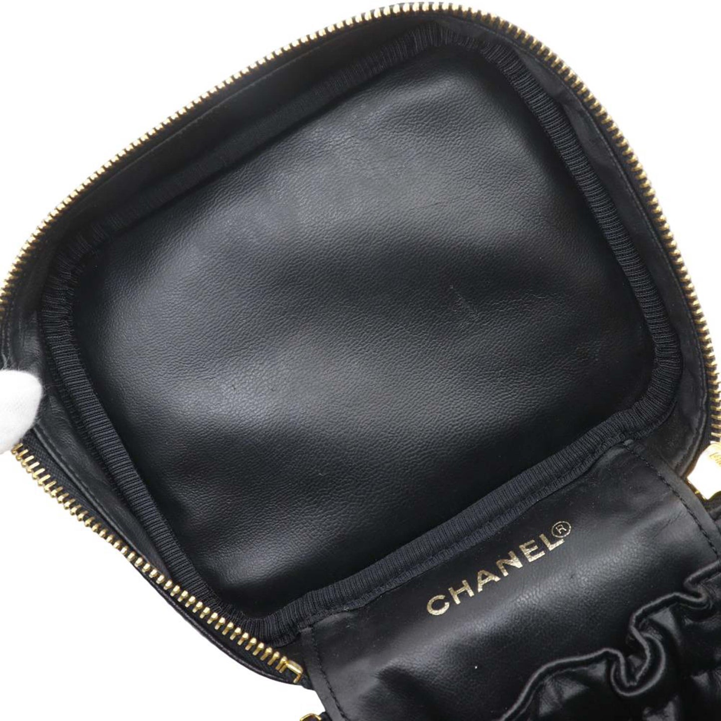 Chanel CC Caviar Vanity Case