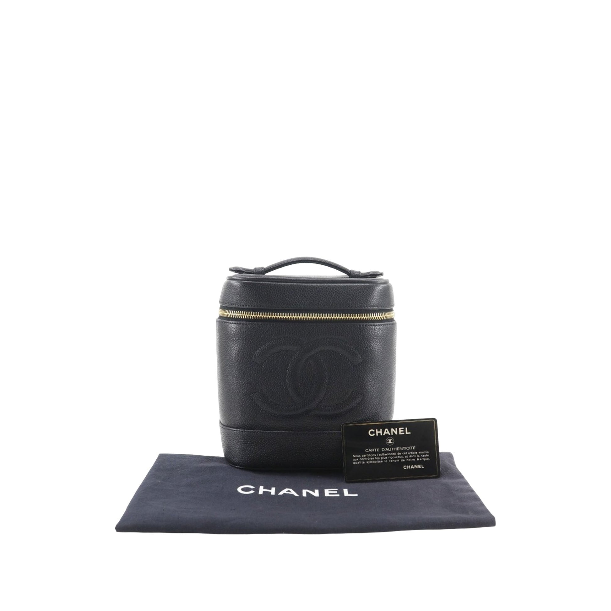 Chanel CC Caviar Vanity Case