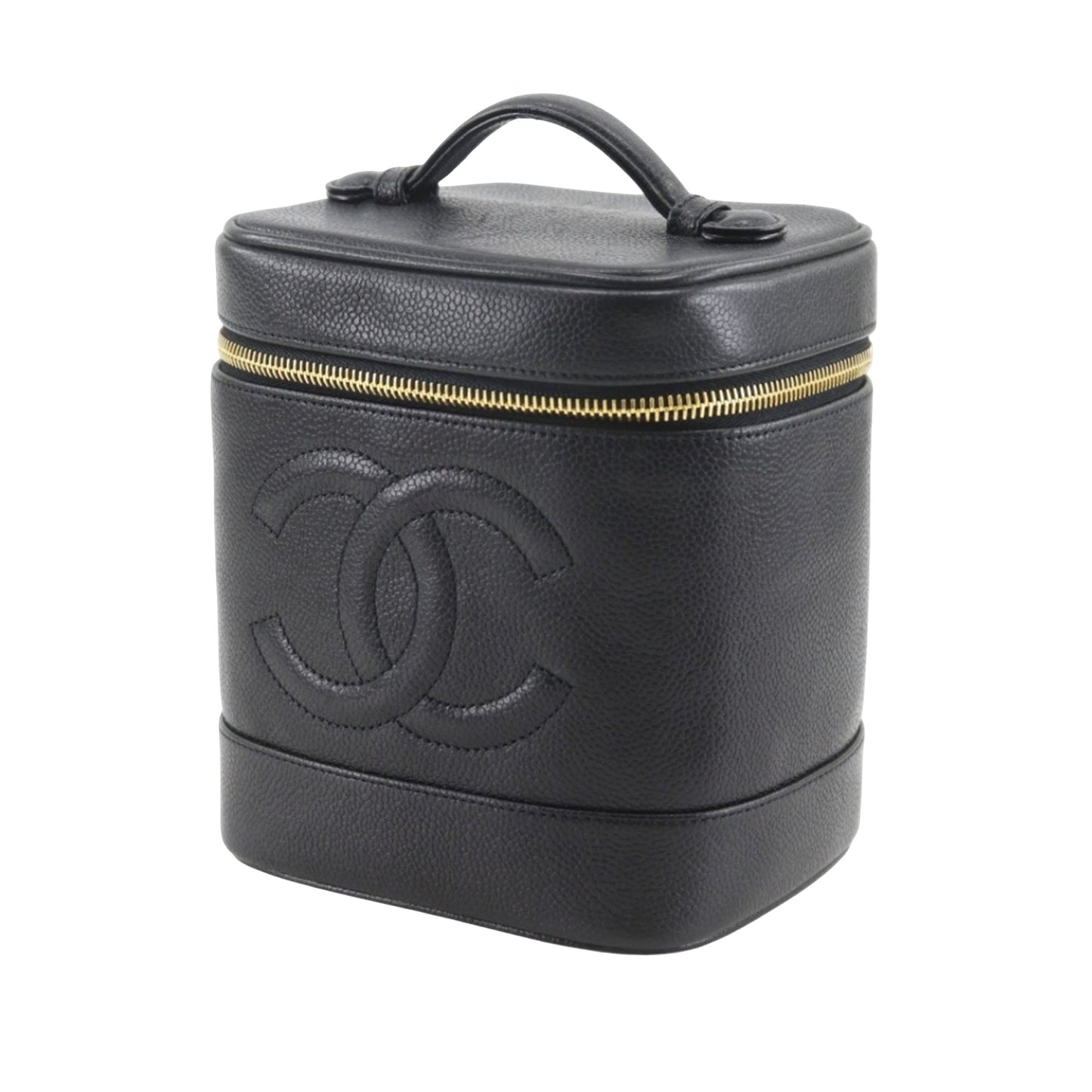 Chanel CC Caviar Vanity Case