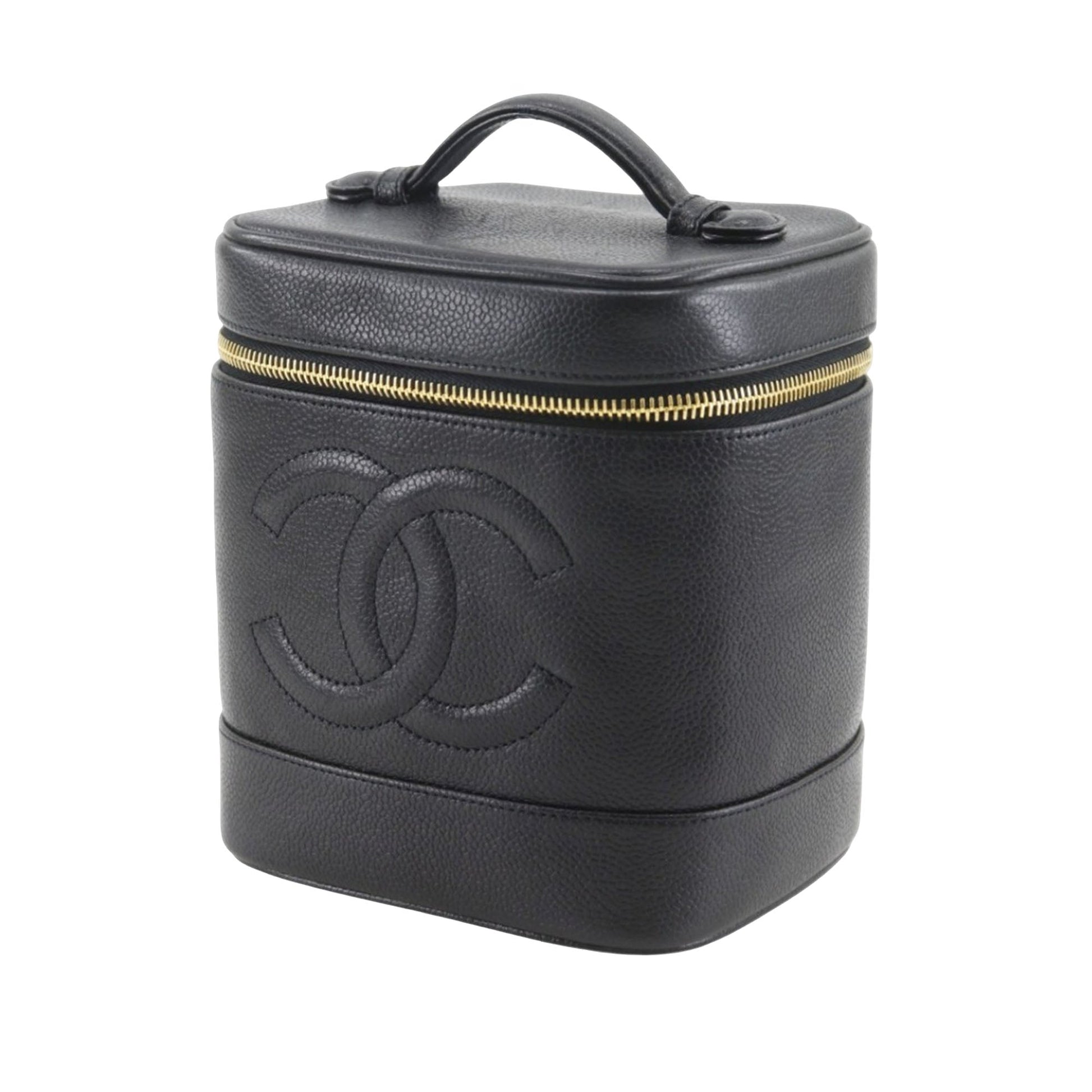 Chanel CC Caviar Vanity Case