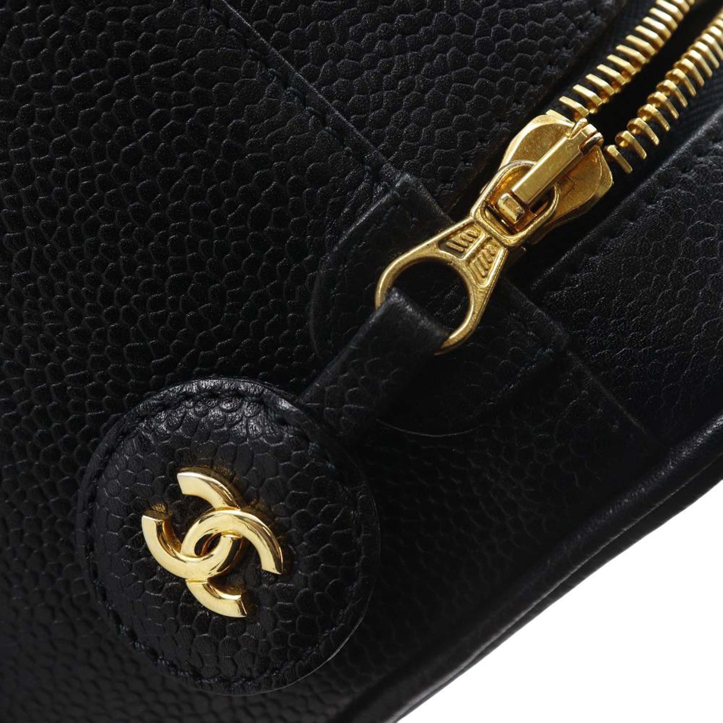 Chanel CC Caviar Vanity Case