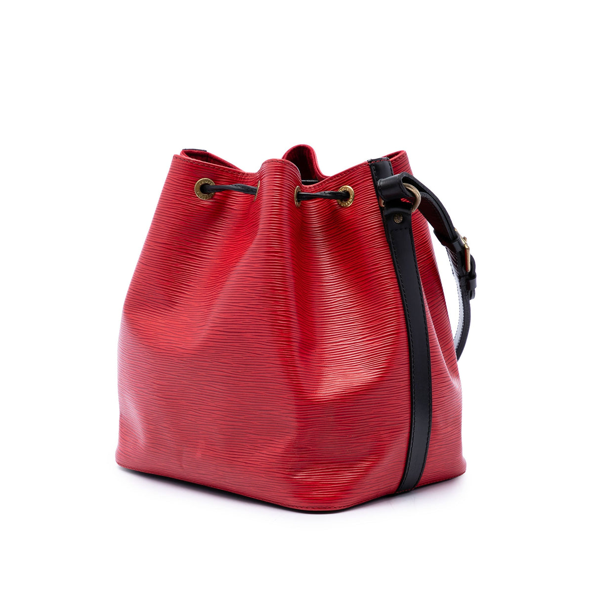Louis Vuitton Epi Bicolor Noe PM — Red