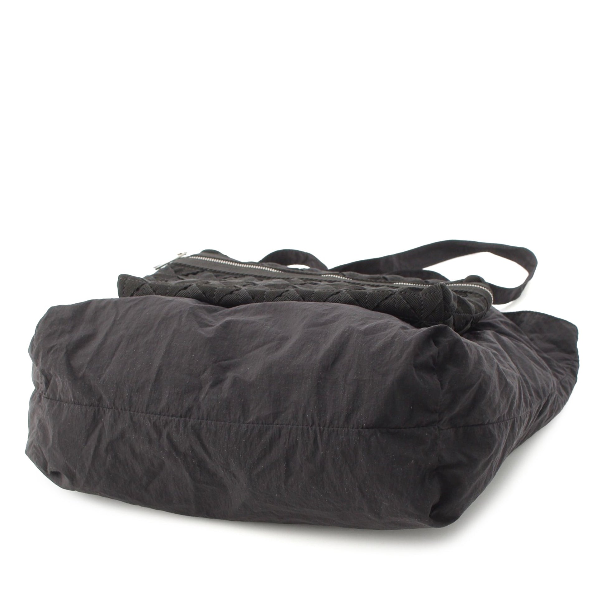 Bottega Veneta Intrecciato Trimmed Nylon Eco Tote