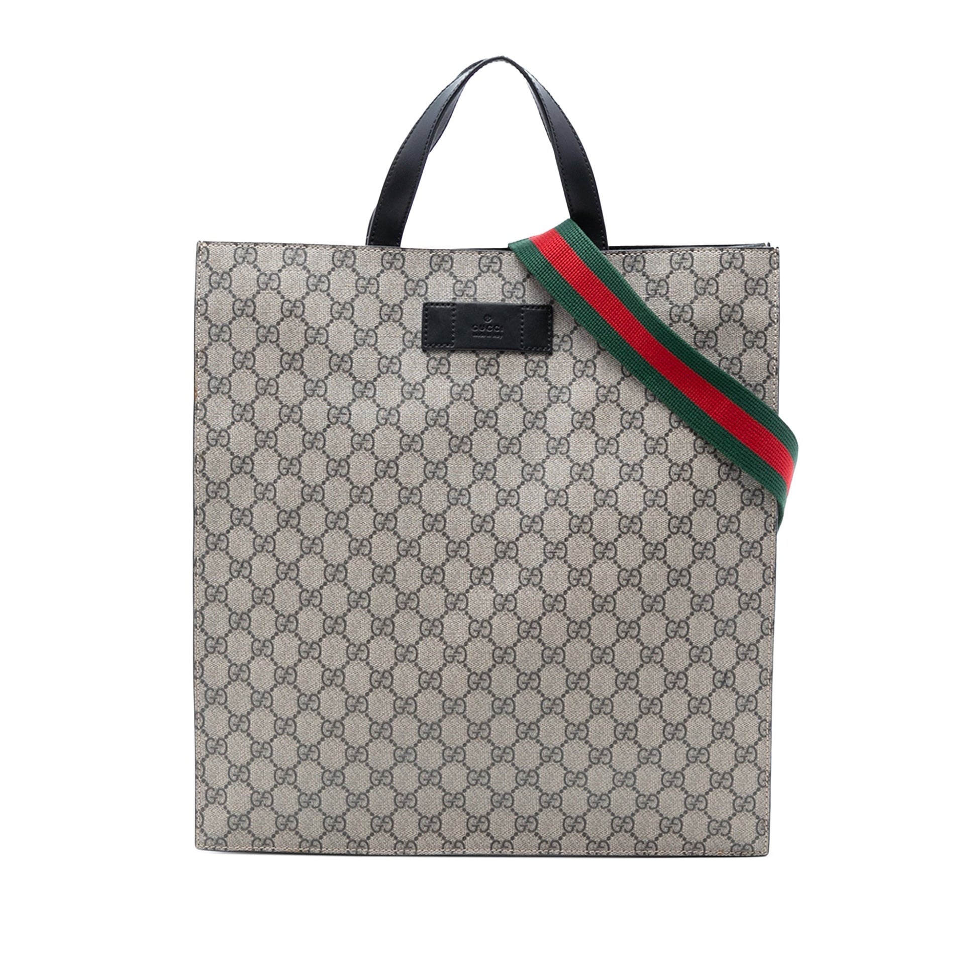 GG Supreme Web Vertical Satchel