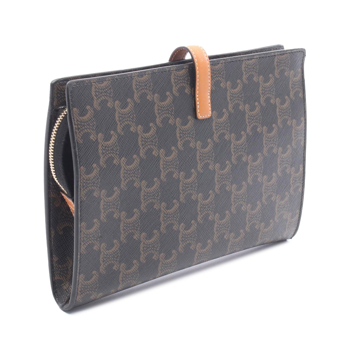 Celine Small Triomphe Coated Canvas Notebook Crossbody