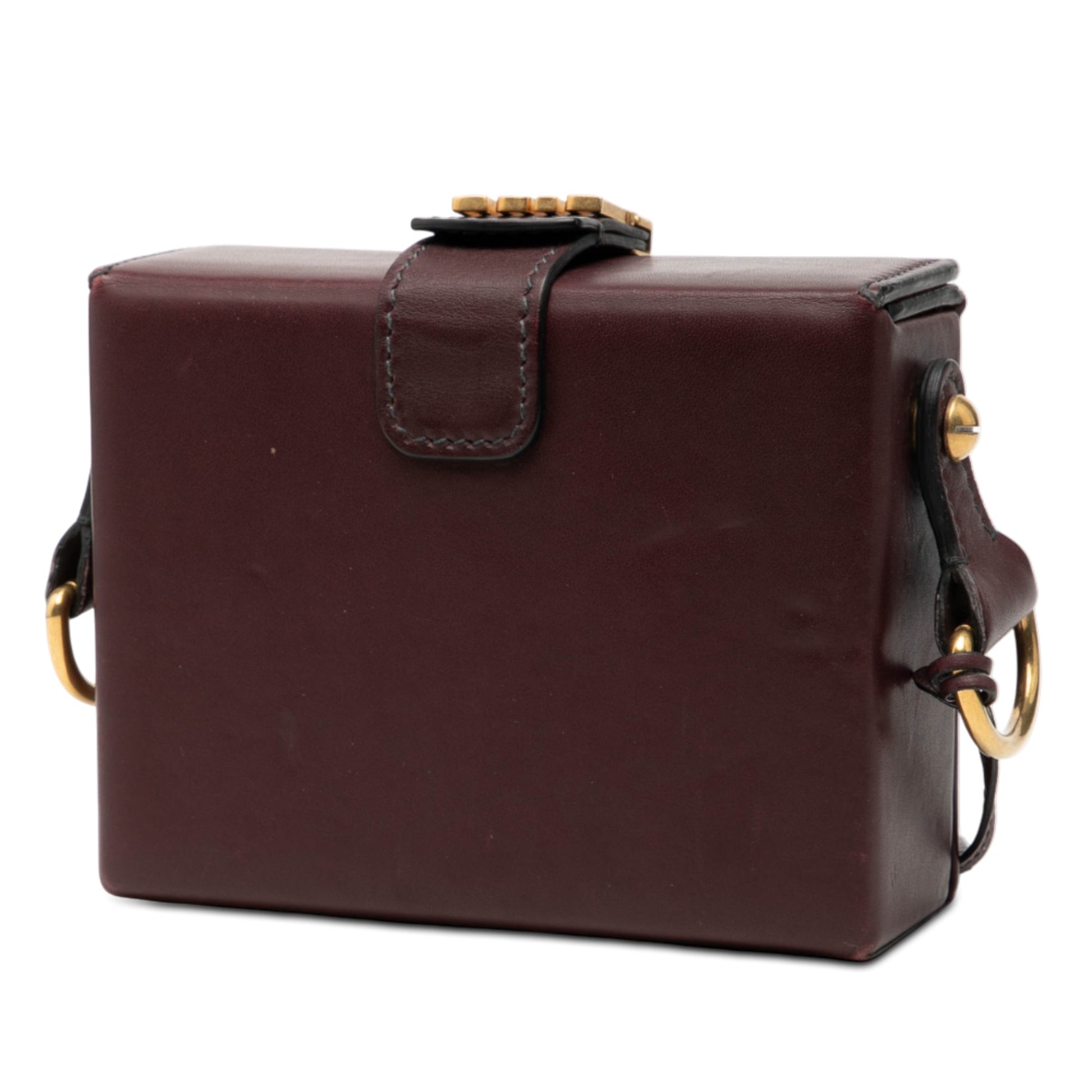 Dior Lambskin Dioraddict Lockbox Crossbody