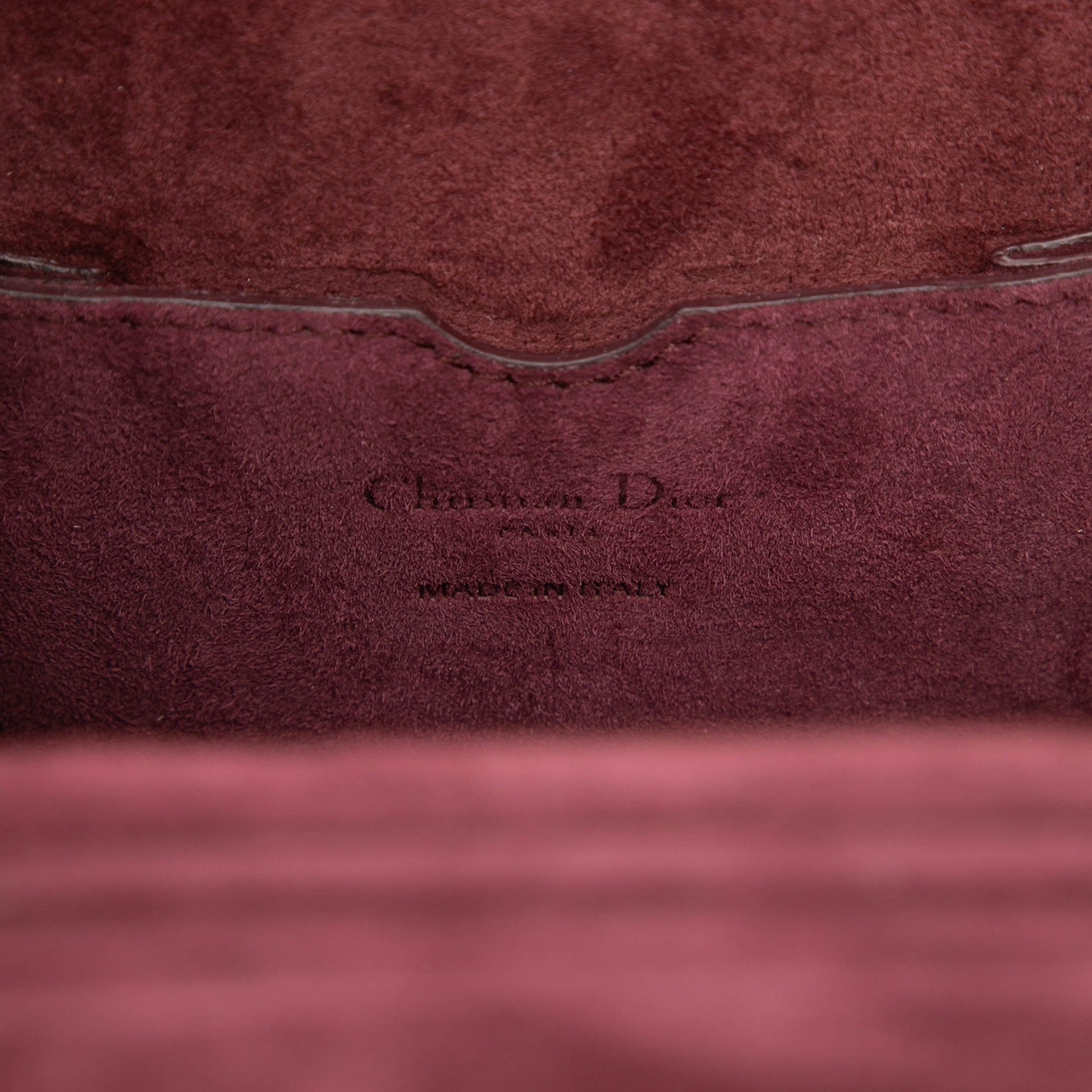 Dior Lambskin Dioraddict Lockbox Crossbody