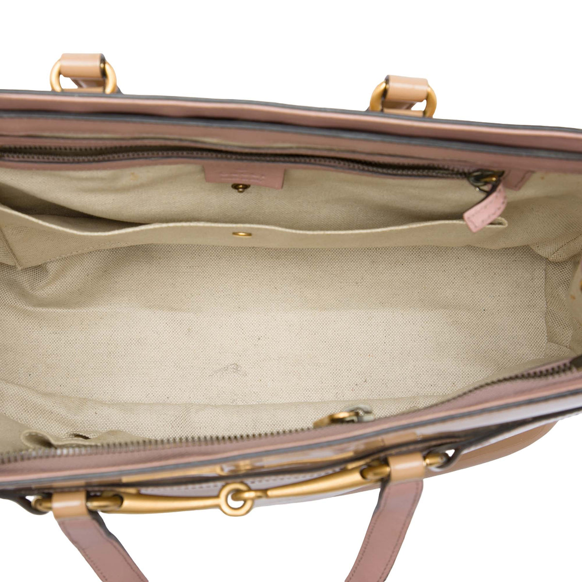 Gucci Patent Bright Bit Satchel