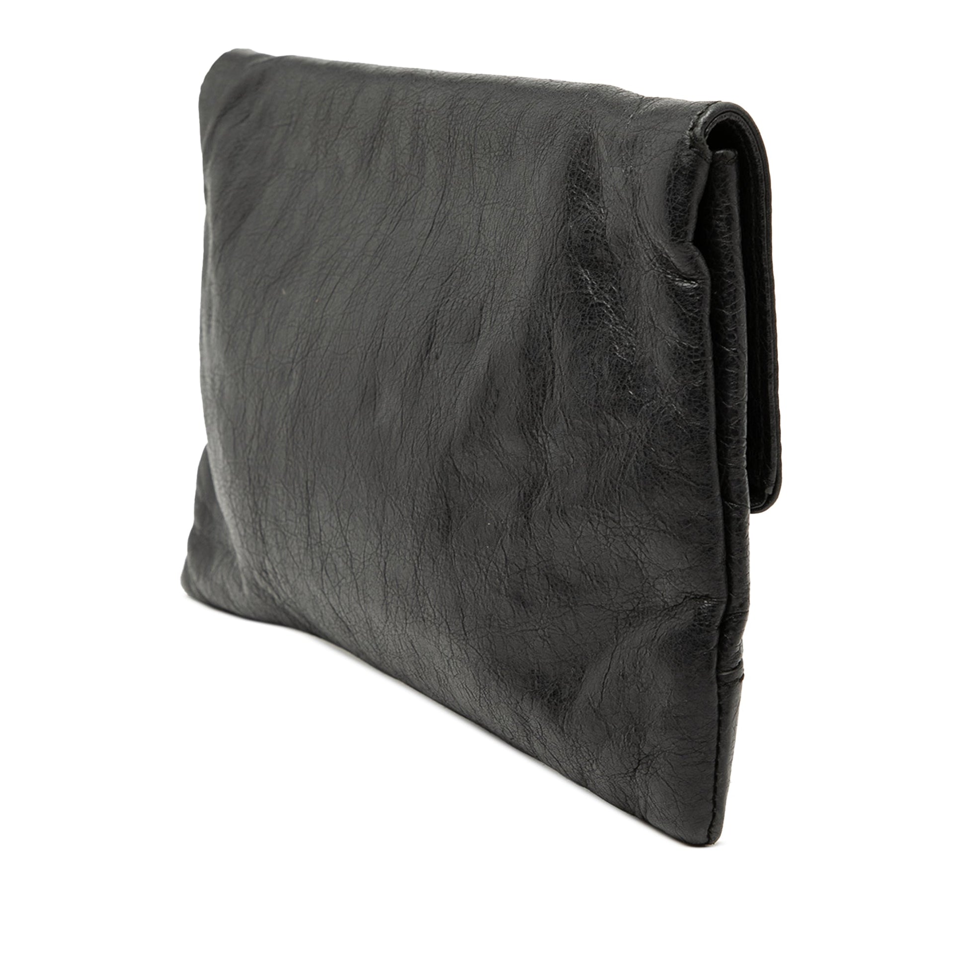Balenciaga Lambskin Motocross Giant 12 Envelope Clutch