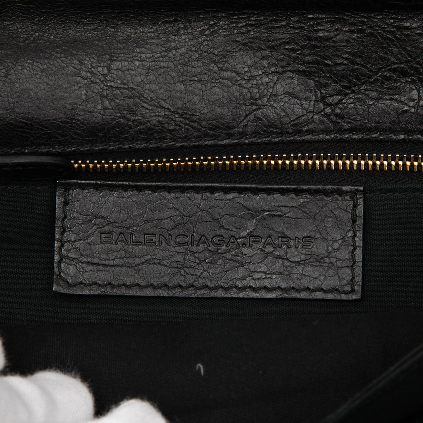 Balenciaga Lambskin Motocross Giant 12 Envelope Clutch