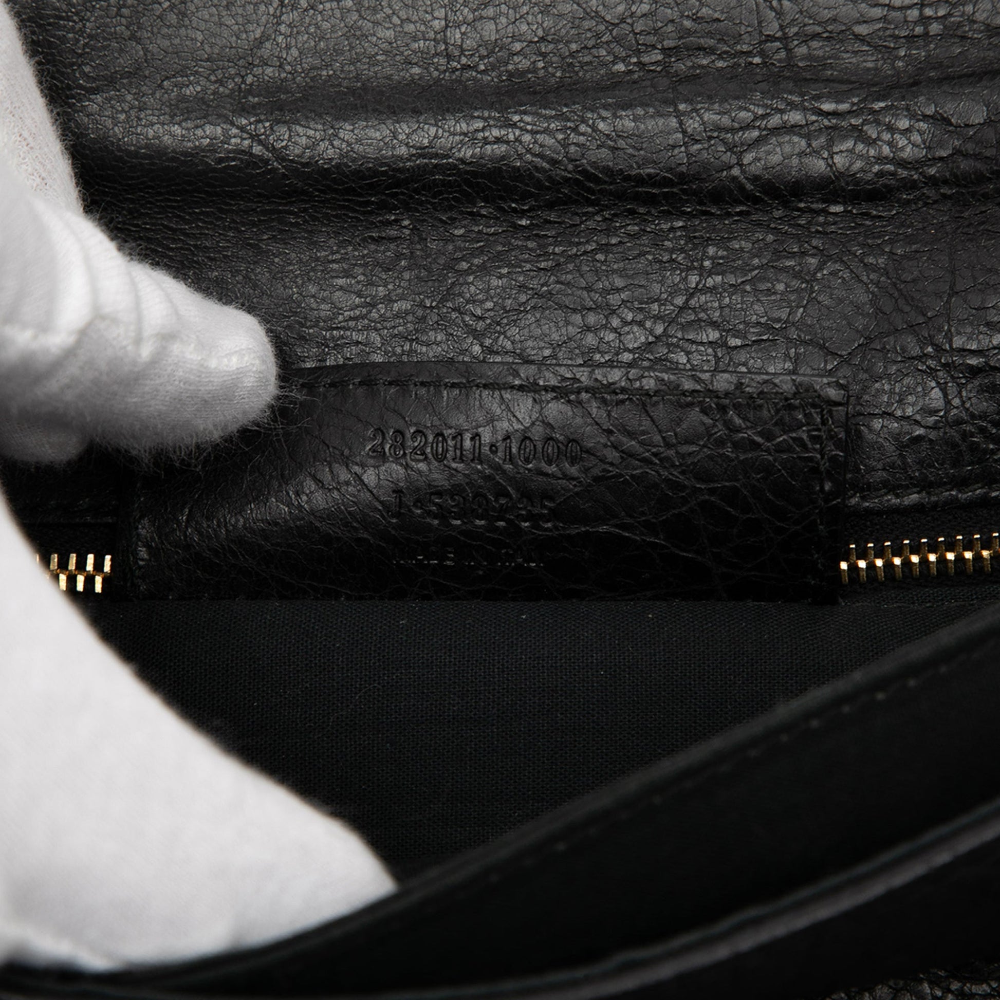 Balenciaga Lambskin Motocross Giant 12 Envelope Clutch