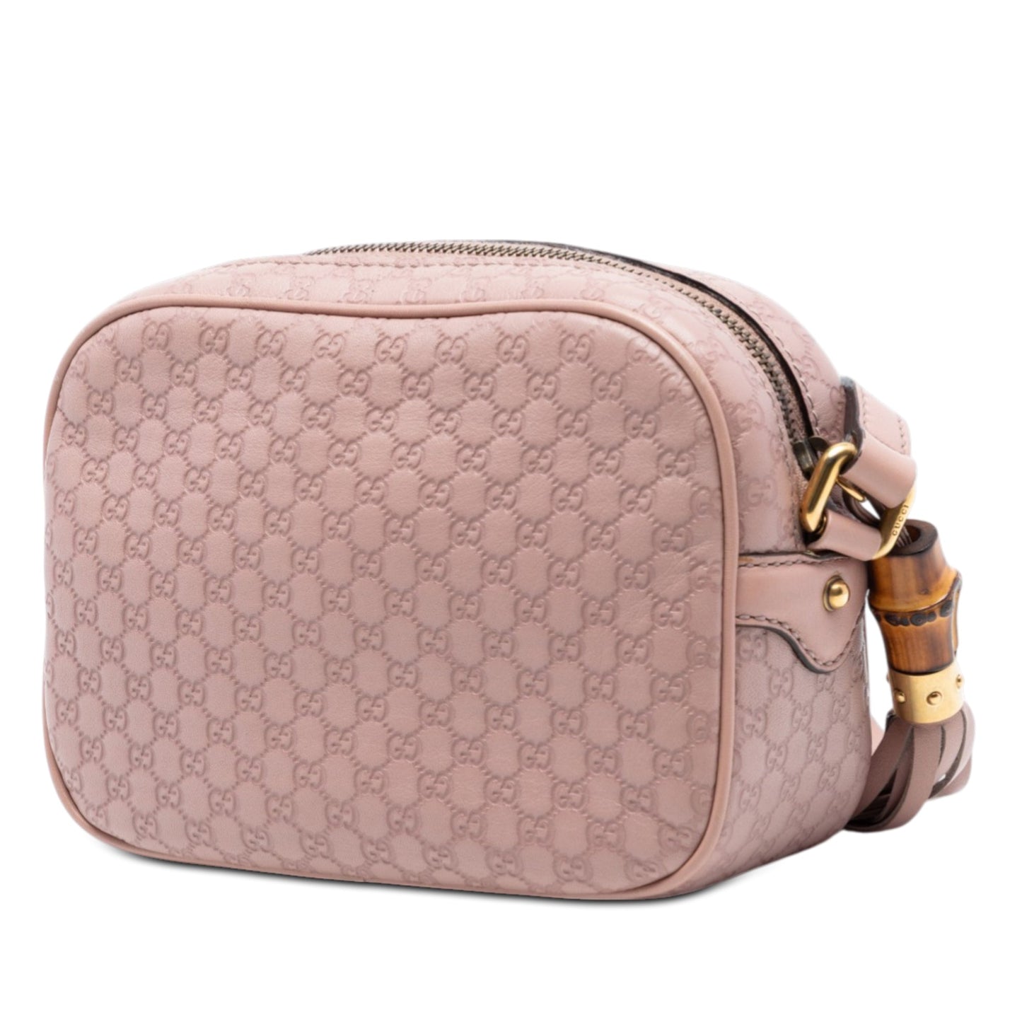 Metallic Microguccissima Sunshine Disco Camera Bag