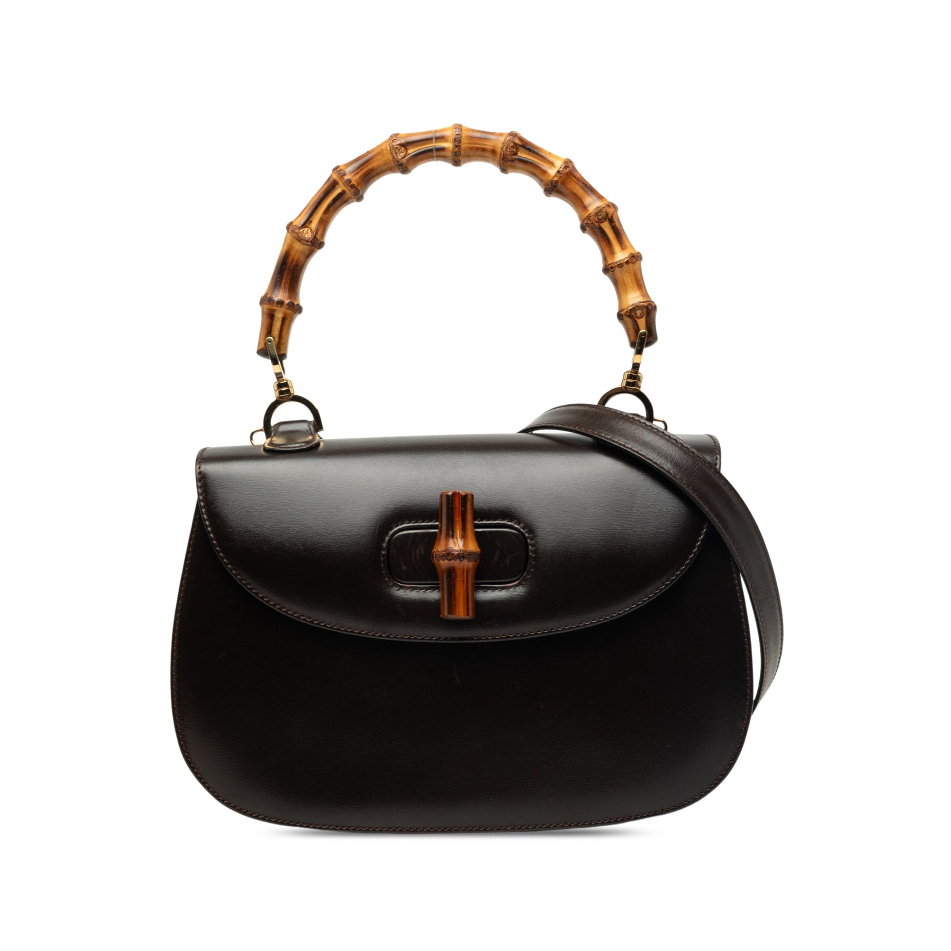 Gucci Calfskin Bamboo Night