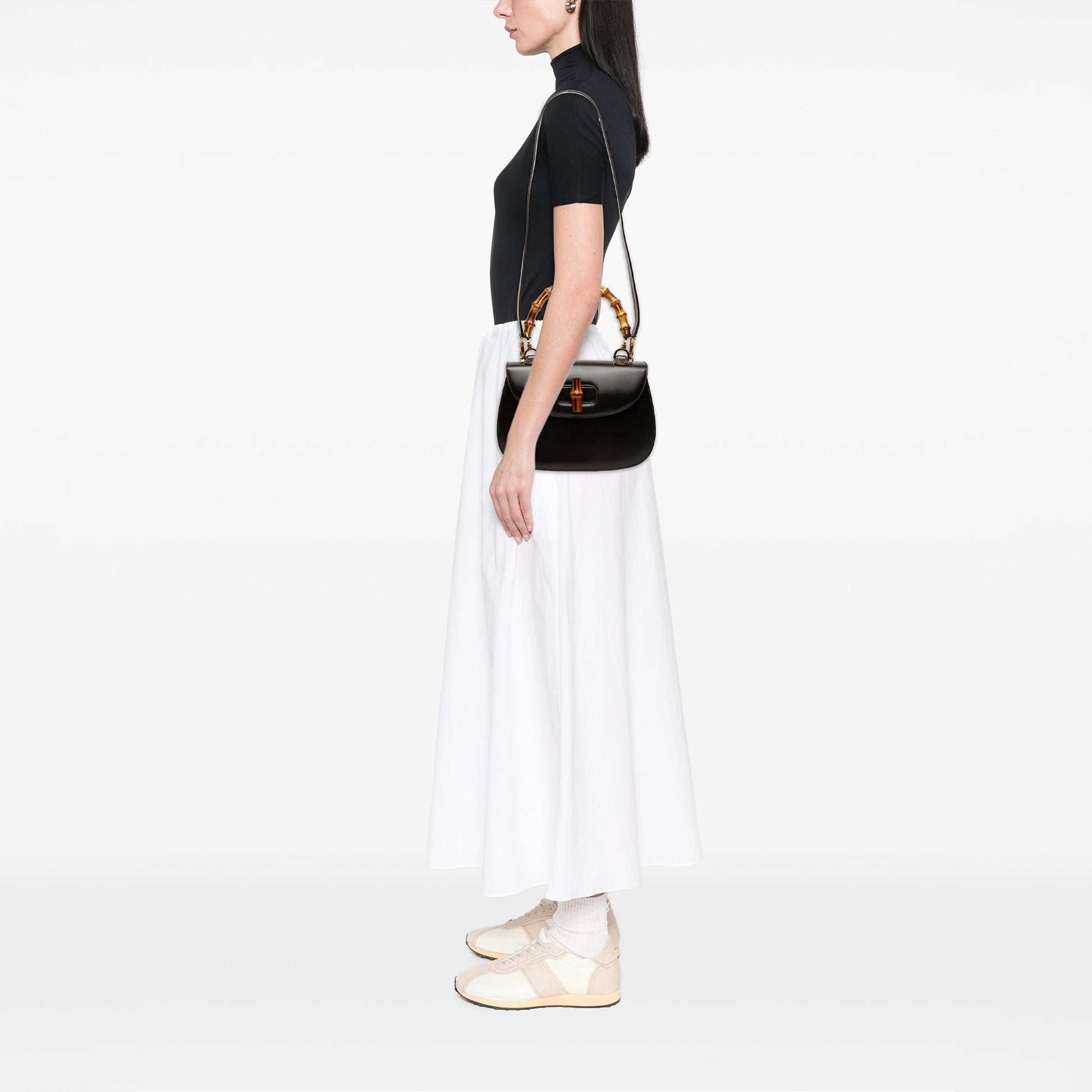 Gucci Calfskin Bamboo Night