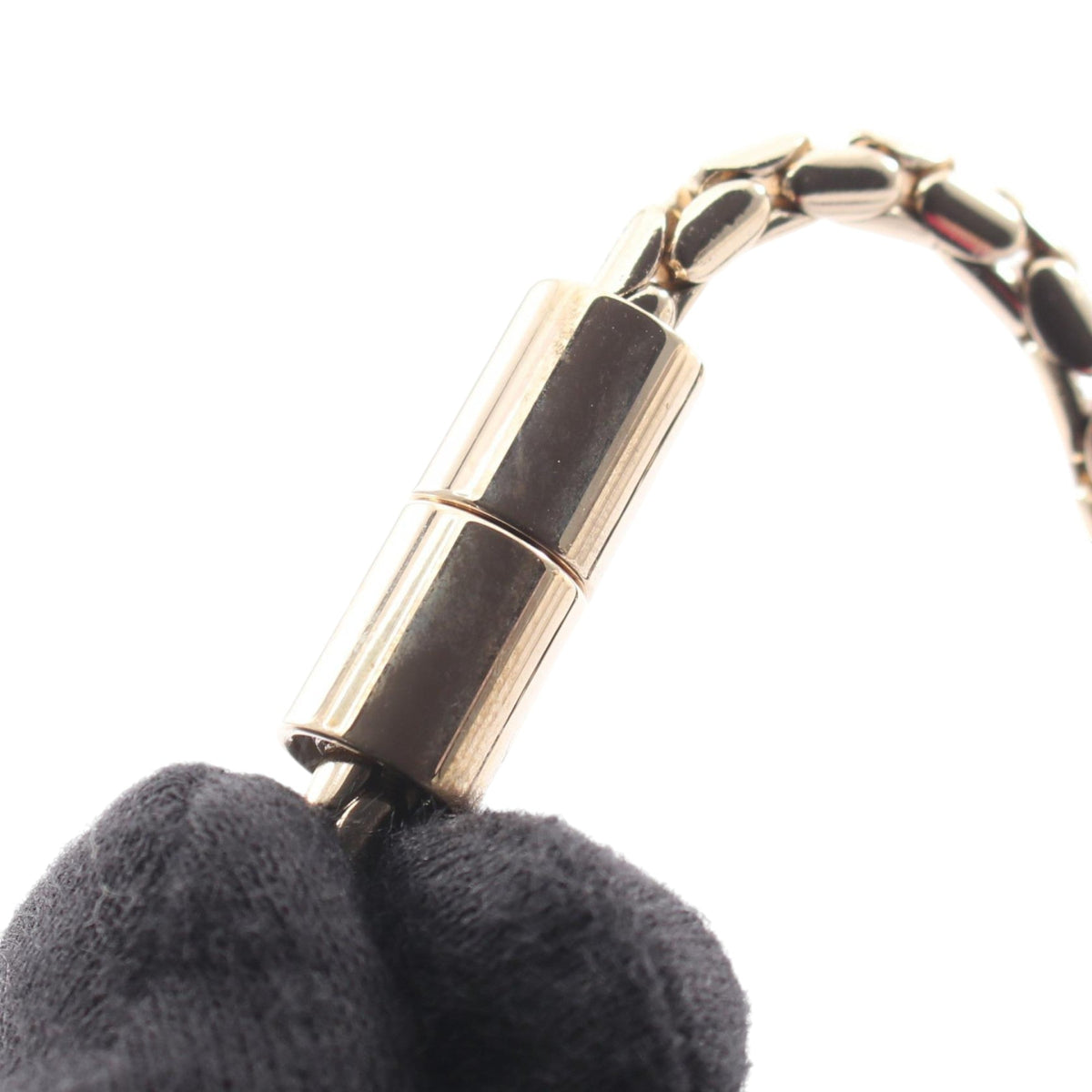 Bvlgari Small Leather Square Serpenti Forever Chain Crossbody