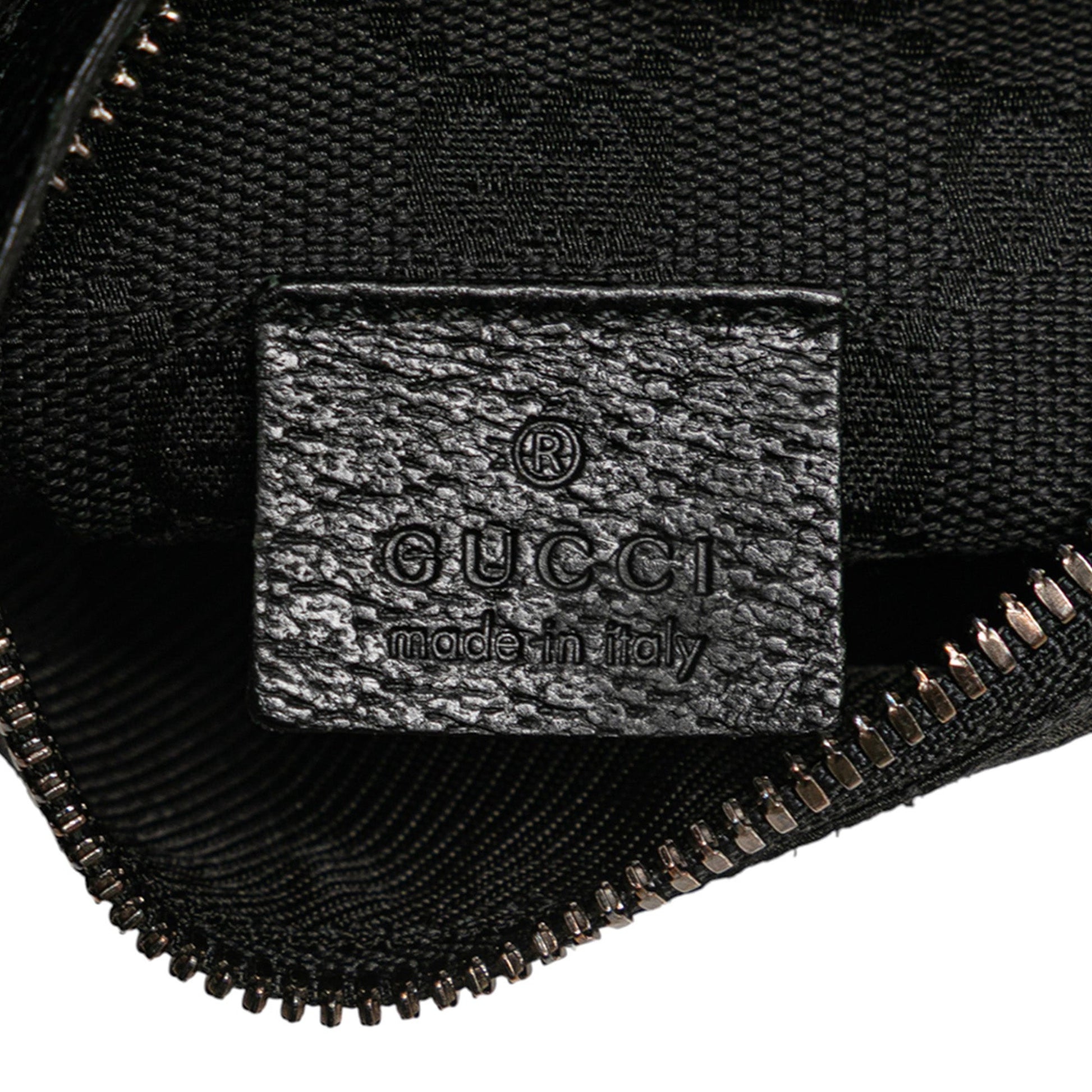 Gucci GG Canvas Double Pocket Belt Bag