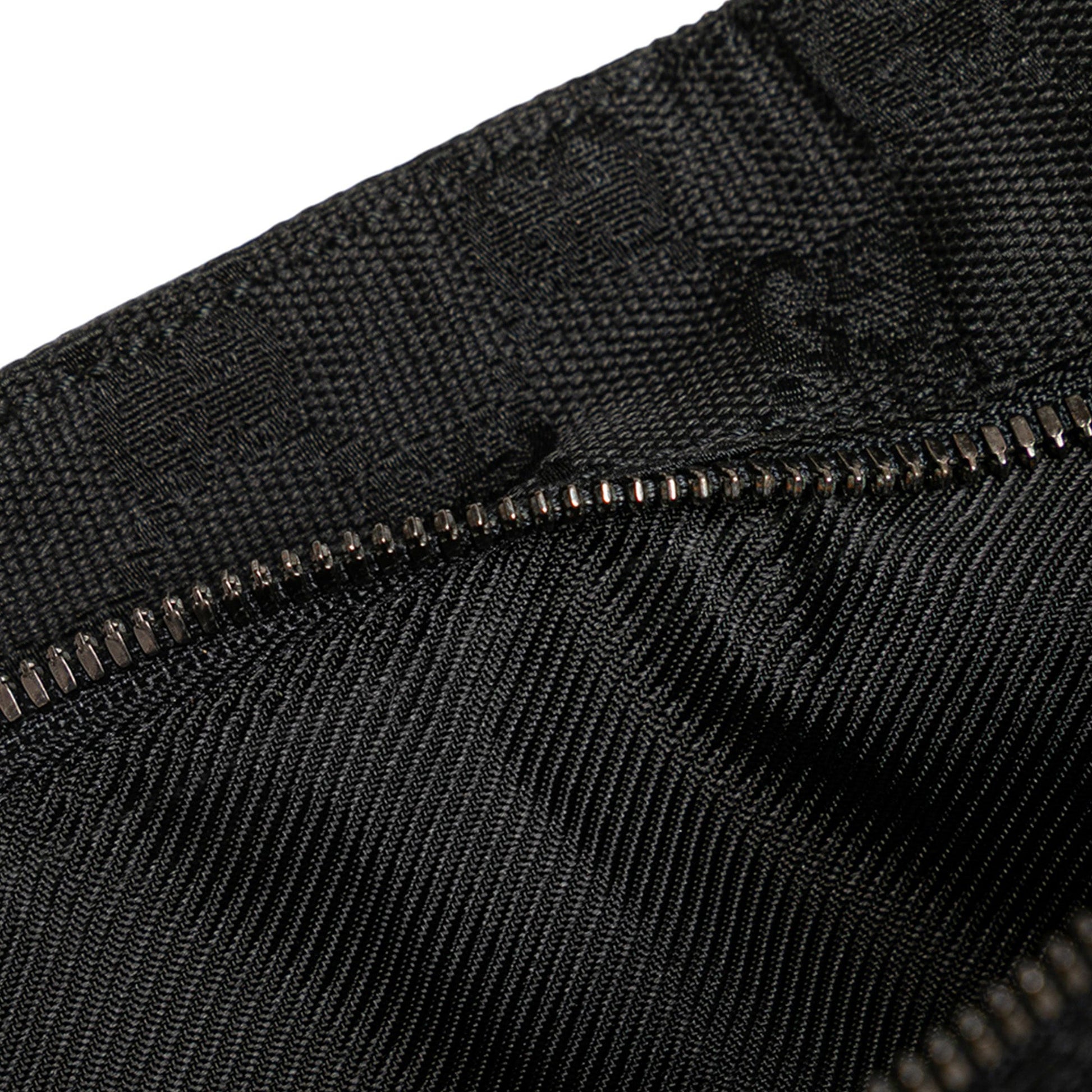 Gucci GG Canvas Double Pocket Belt Bag