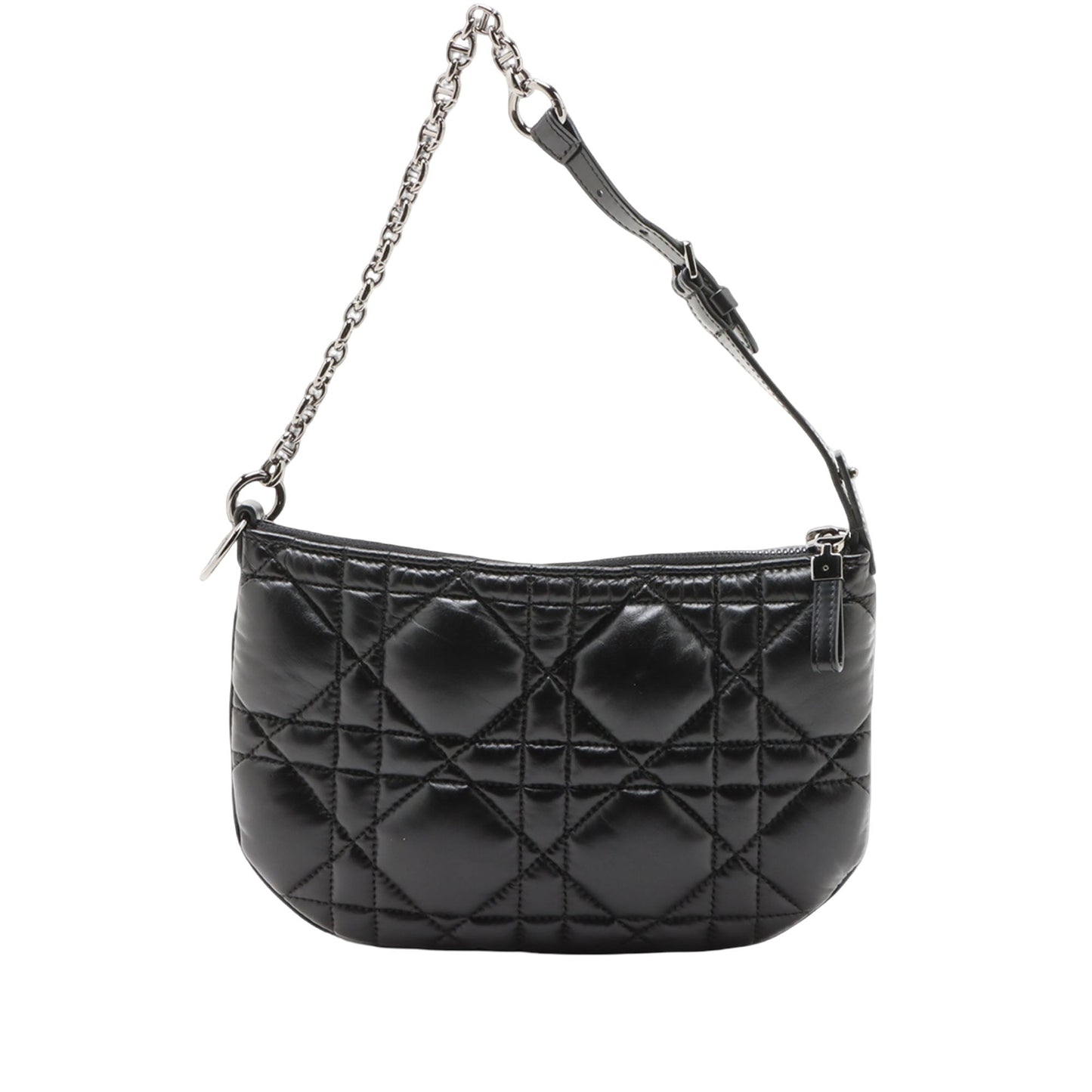 Dior Mini Calfskin Macrocannage Dior Caro Tulip Bag