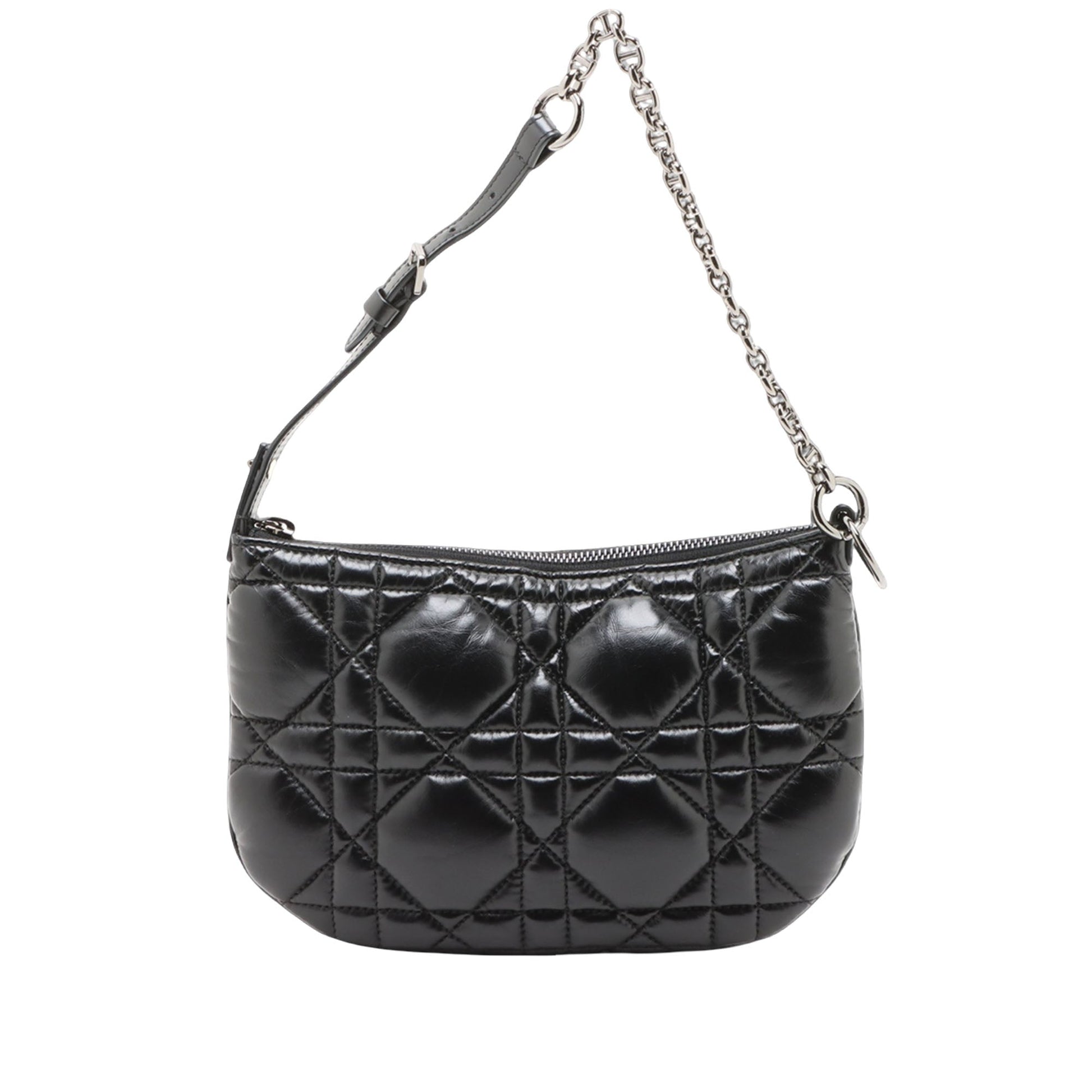 Dior Mini Calfskin Macrocannage Dior Caro Tulip Bag
