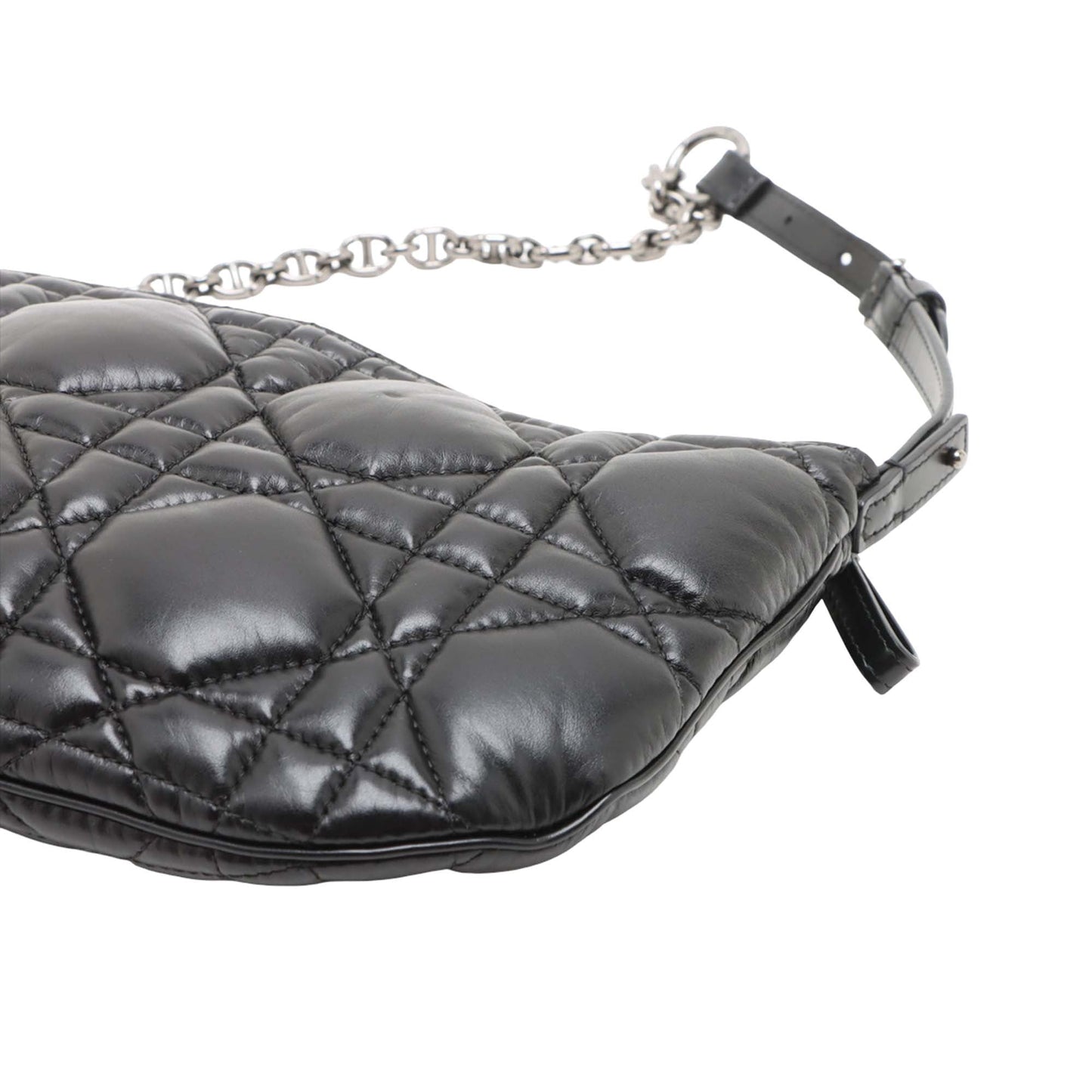 Dior Mini Calfskin Macrocannage Dior Caro Tulip Bag